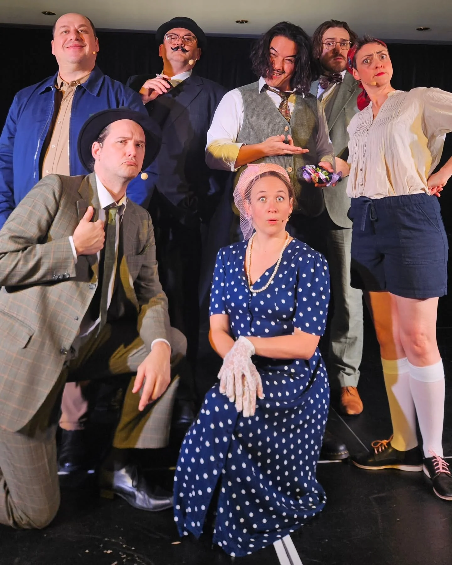 Last night, one of Murder Village's longest lived characters snuffed it - travelling salesman Wally Wombok is no more! A mainstay in the show since 2019, Wally was pierced by a miniature jousting lance held by journalist Beatrice Beroll. Izaak Lior i