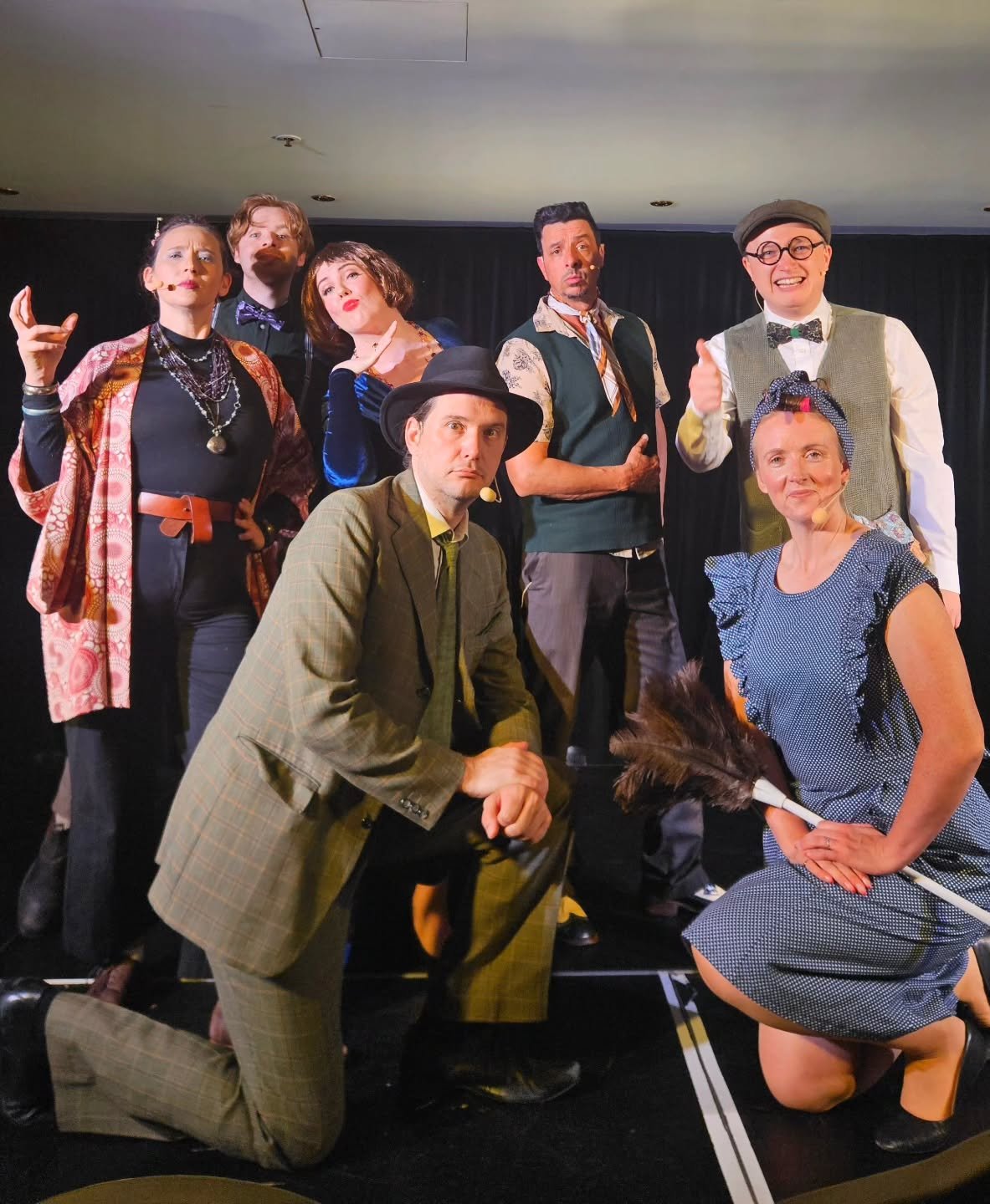 All the world's a stage and all the men and women on it merely... MURDERED. Or at least that is the way of things for Gertrude Raleigh, amateur dramatics society director and recent corpse. She was cast aside by that globetrotting botanist - or globe