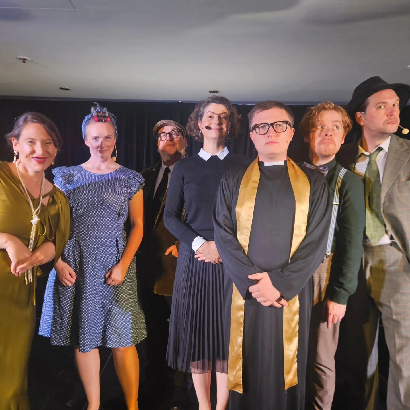 Good Friday was not a good day for Murder Village's priest. Father Patrick Castrate fell victim to murder most foul last night, with supercilious socialite Elizabeth Farrington-Windsor-Smythe killing him with an aggressively overcooked Yorkshire pudd