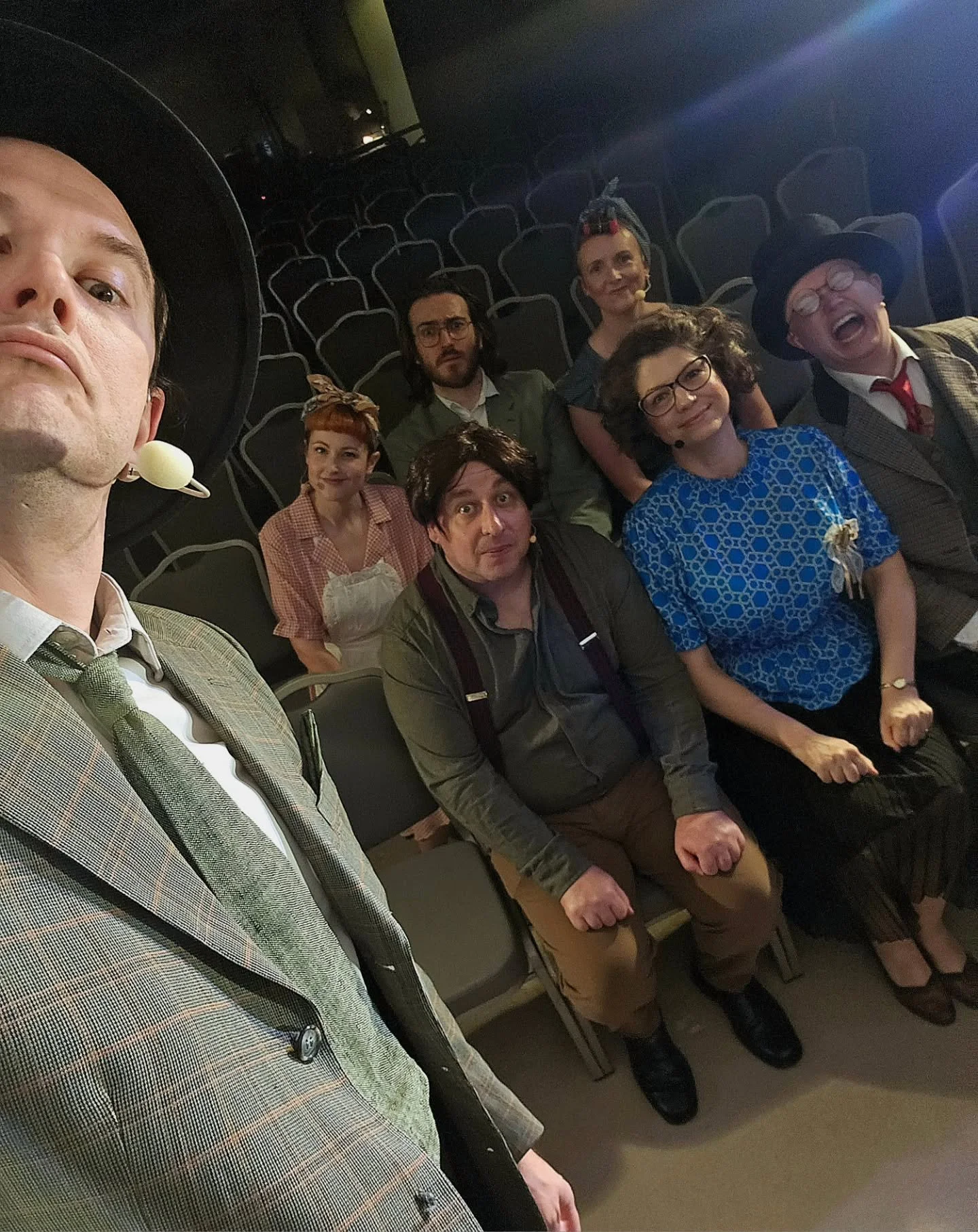 Peggy Suds has been scrubbed away! Train enthusiast Francis Gauge was responsible for the laundress' death, but Verity Garner was clever enough to identify the culprit. Tonight is Verity's last case, and tickets WILL sell out - head to the @melbcomed