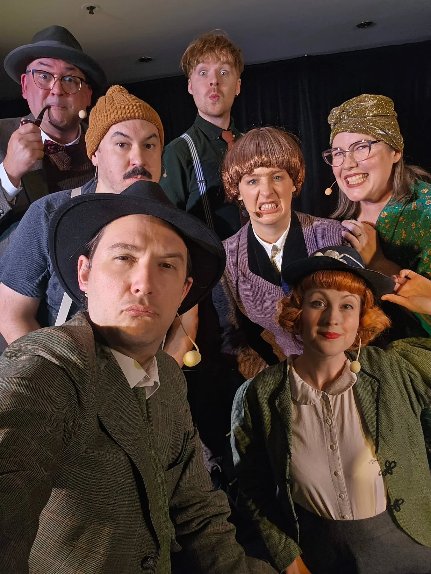 Last night was the last night for Dr Orson Brillenschlange in Murder Village, and dog trainer Marjorie Stewart-White did NOT ask him to simply play dead. Tonight is our final show for the third week of Melbourne Comedy Festival, and there are very fe