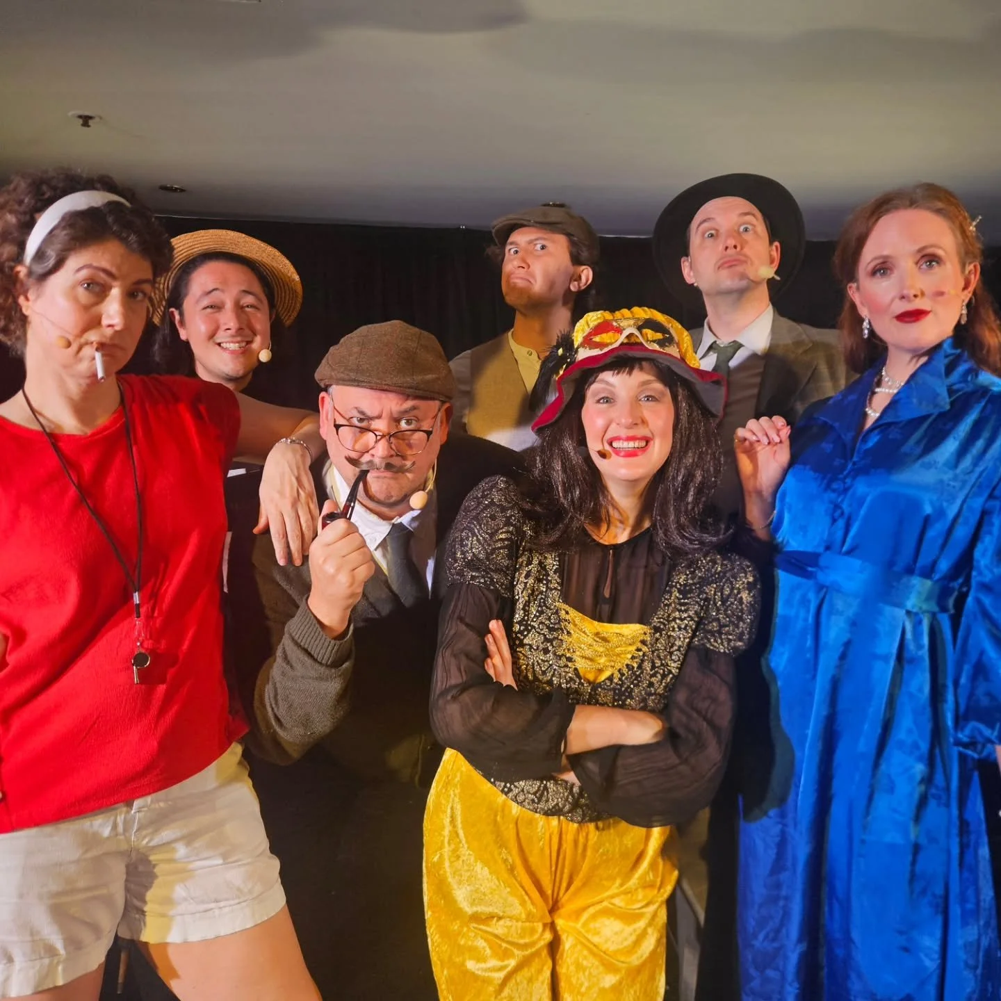 Captain Edward Mainbrace found himself in a spot of bother last night when not one but THREE village residents wanted him dead. It was gymnast Ivana Topolova who got to him first though, much to the others' disappointment. You don't have to be disapp