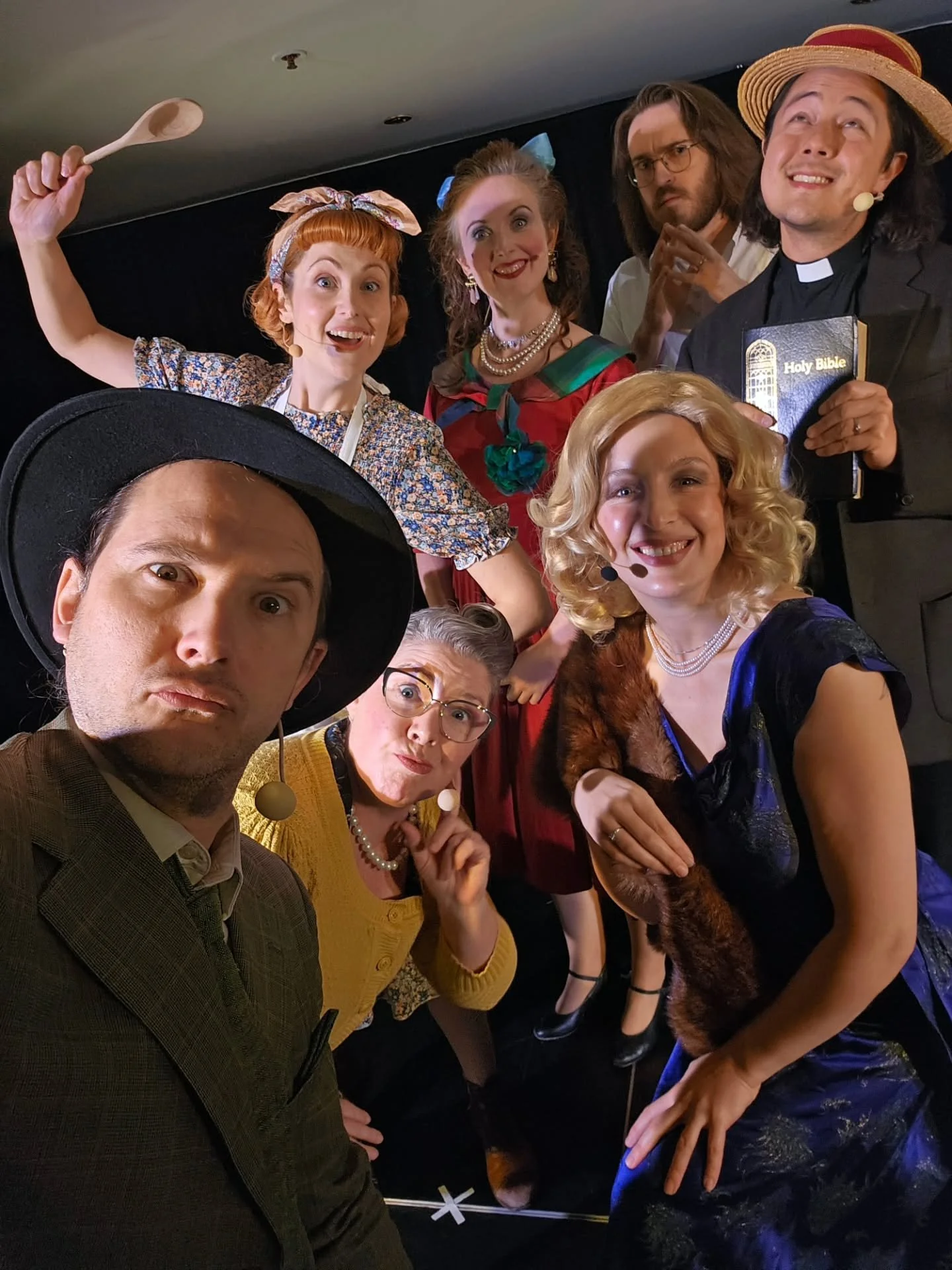 There are two things that are certain in Murder Village: there are always red herrings in stock at the fishmonger, and Agatha Pantha will always murder someone if given half a chance. The victim of the ageing child star's ire last night was posh gamb