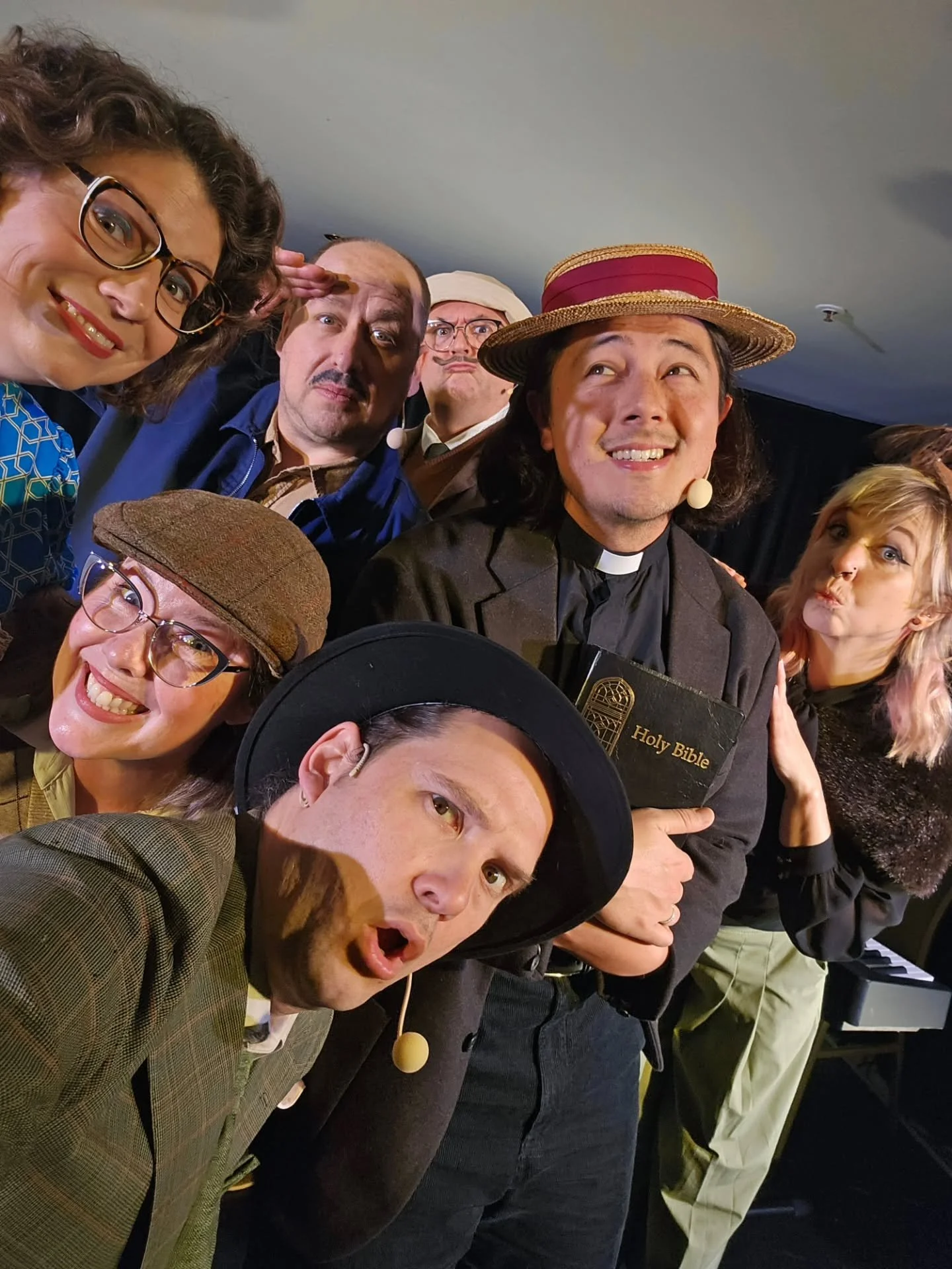 Surely there can't be any more murderers left in the village? Because last night saw our 21st murder on the trot, Melbourne, with naturalist and war profiteer Blossom Manning doing in Mayor Adele Oxley - with a bugle, no less. Tonight's the final nig