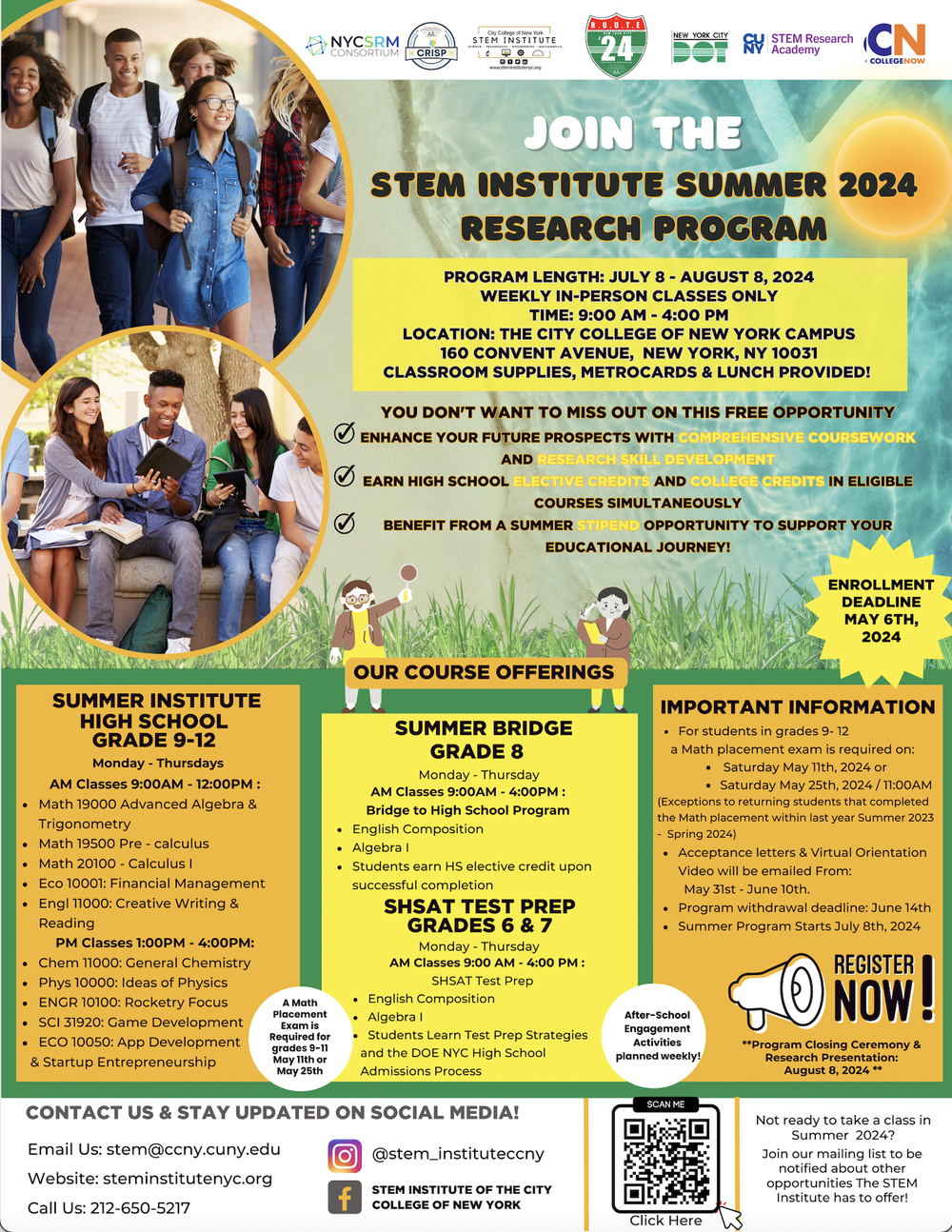 Summer Programs 2025 — Institute for Collaborative Education