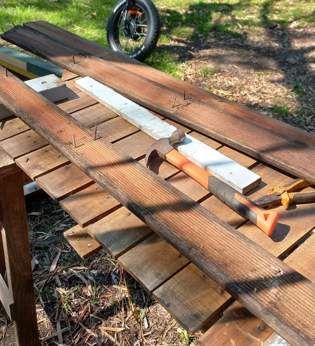 Second hand materials Newcastle. 