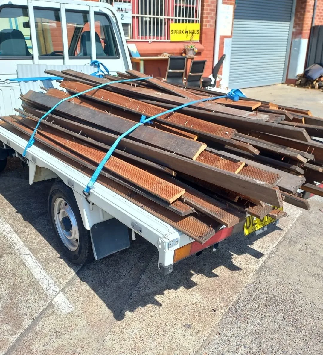 Recycled materials Newcastle