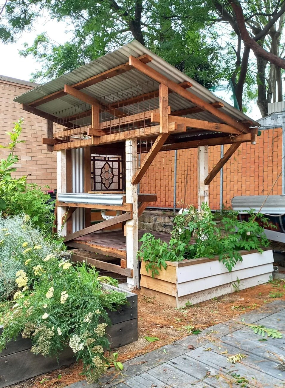 Recycled Materials. Construction Classes Inner West