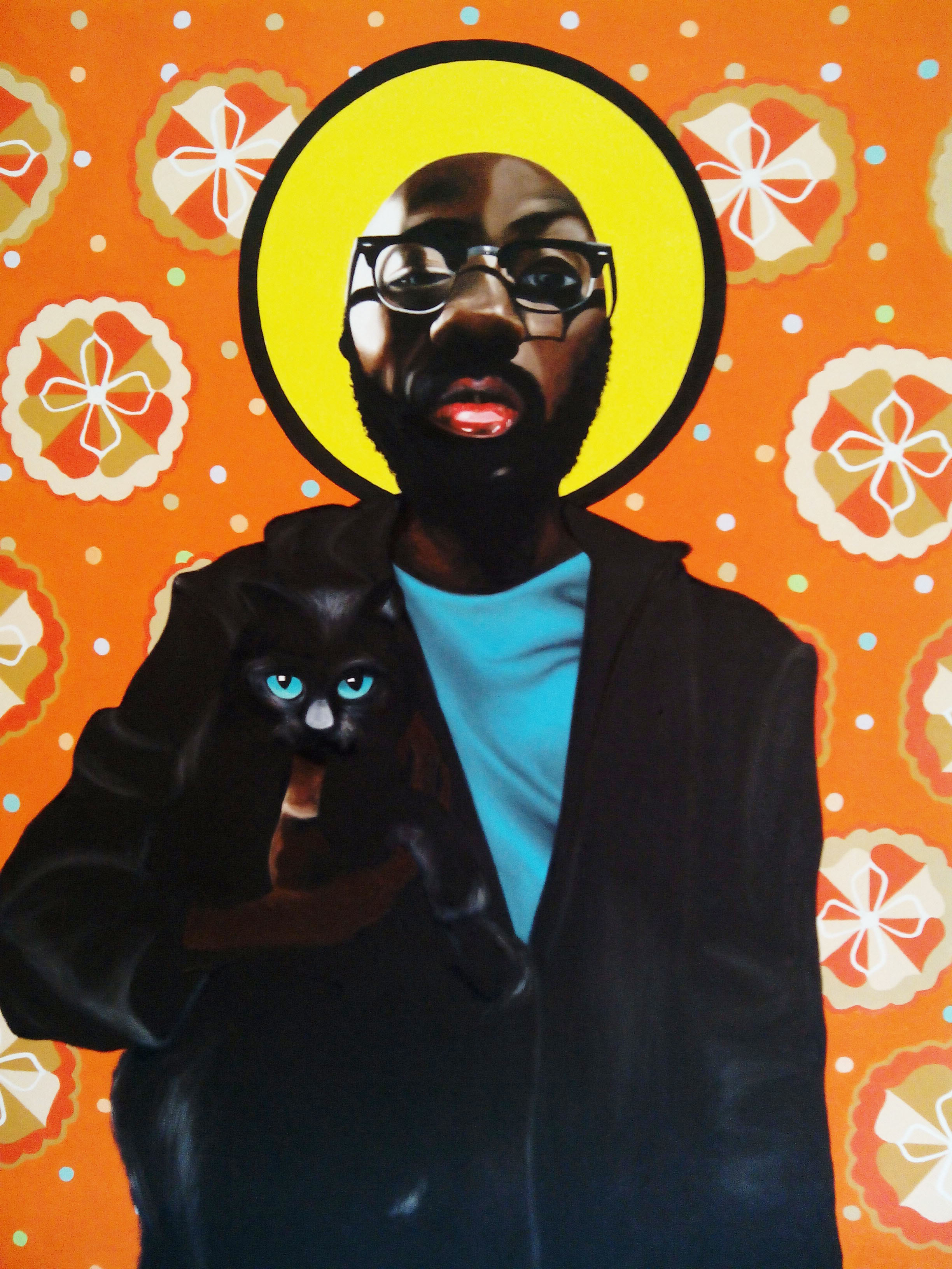 Good Omen , 2016, oil on canvas, 95cm x 100cm, Private Collection