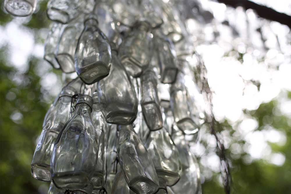 Stacey Gillian, Strange Fruit: Flesh Bulbs, 2016, mixed media, 200cm x 76cm x 30cm