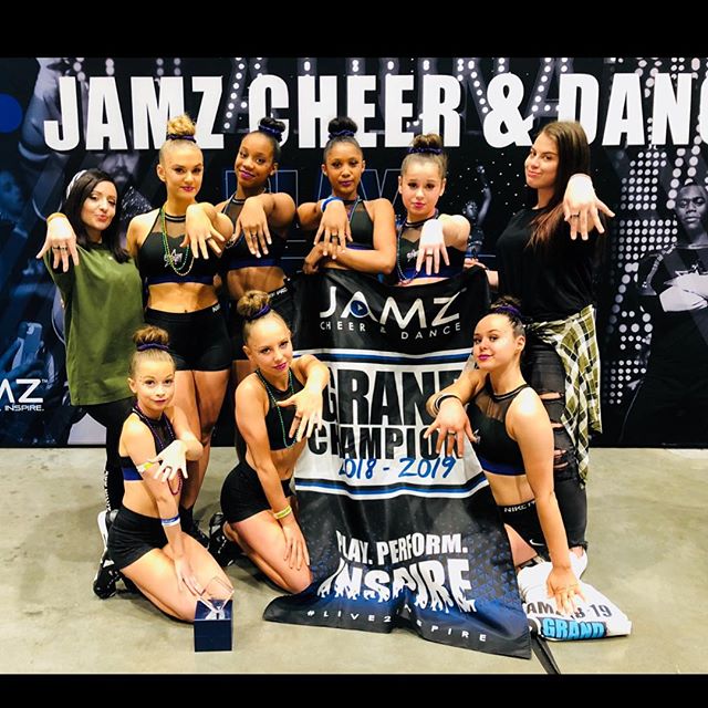 Celebrity had an AMAZING day @jamzcheeranddance!!! Style - 1st place
Idols - 1st place 
Glamour - 1st place 
Fame - 1st place, All-Star grand champions, recipients of grand champion rings &amp; a FULL PAID bid to Champions League West 
We also receiv