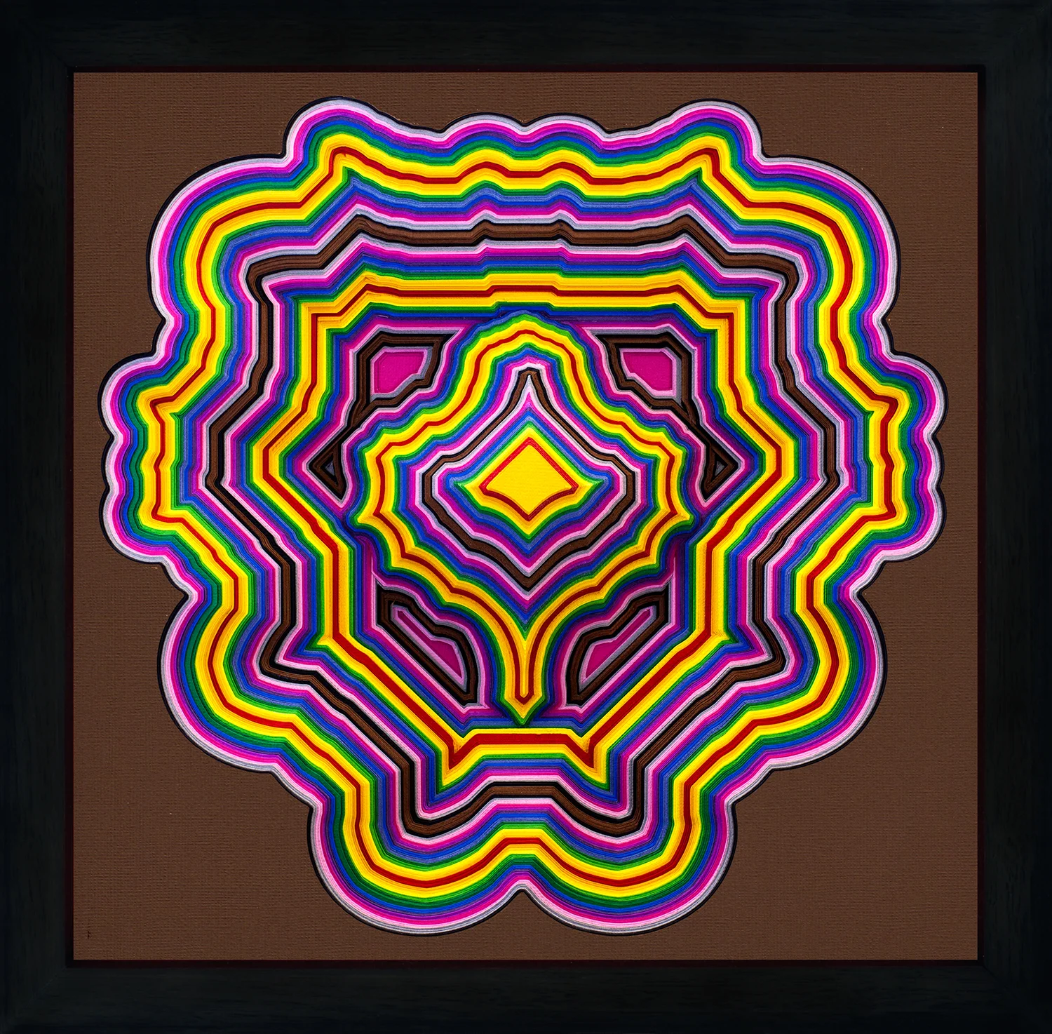 Jacob Leary_2007_32x32x12cm_Stacked papdder cuts_duplex(negative).jpg