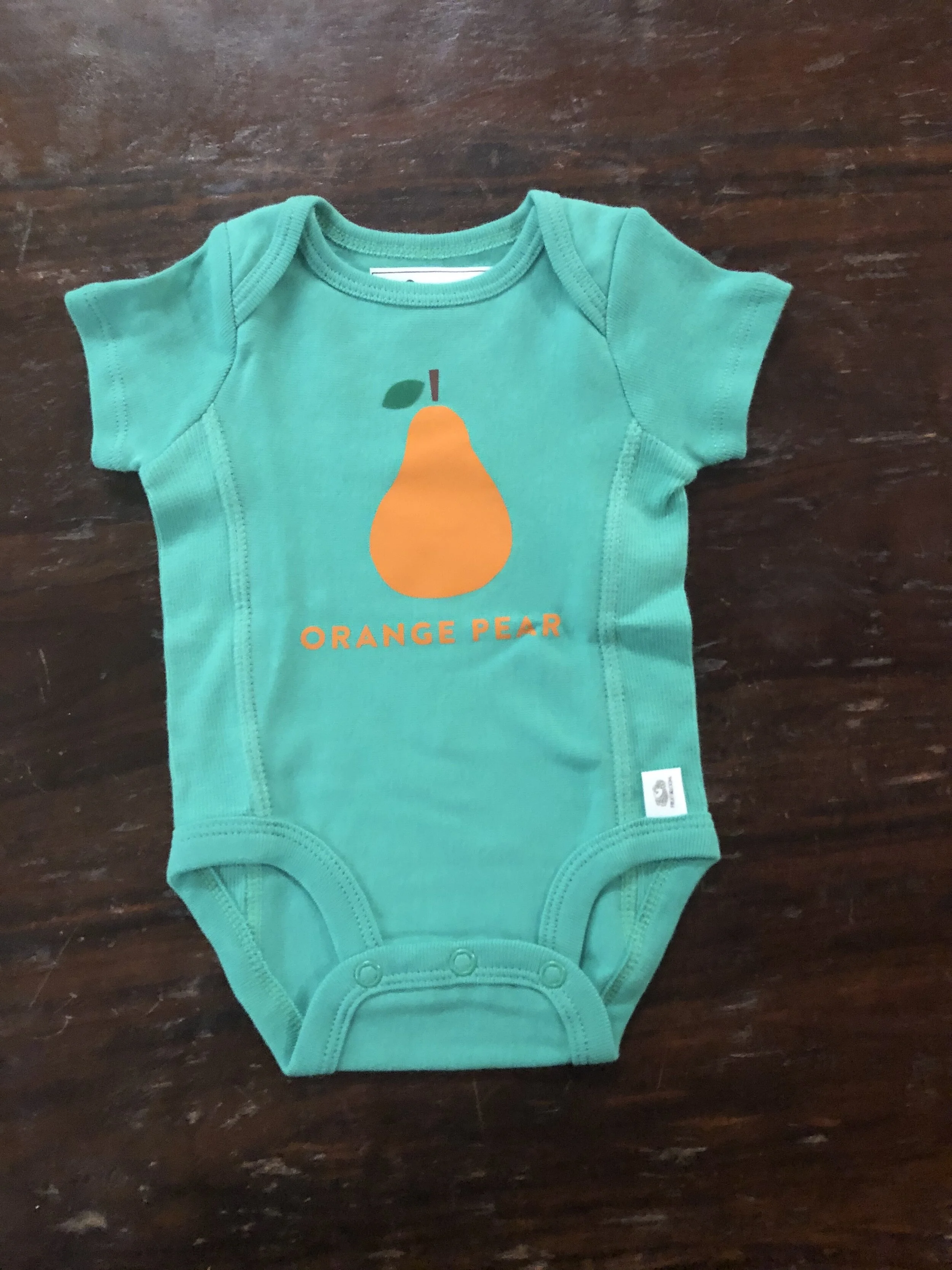 Green Baby Onsie