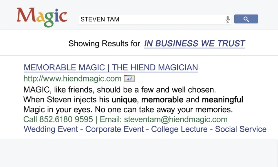 Magic Marketing
