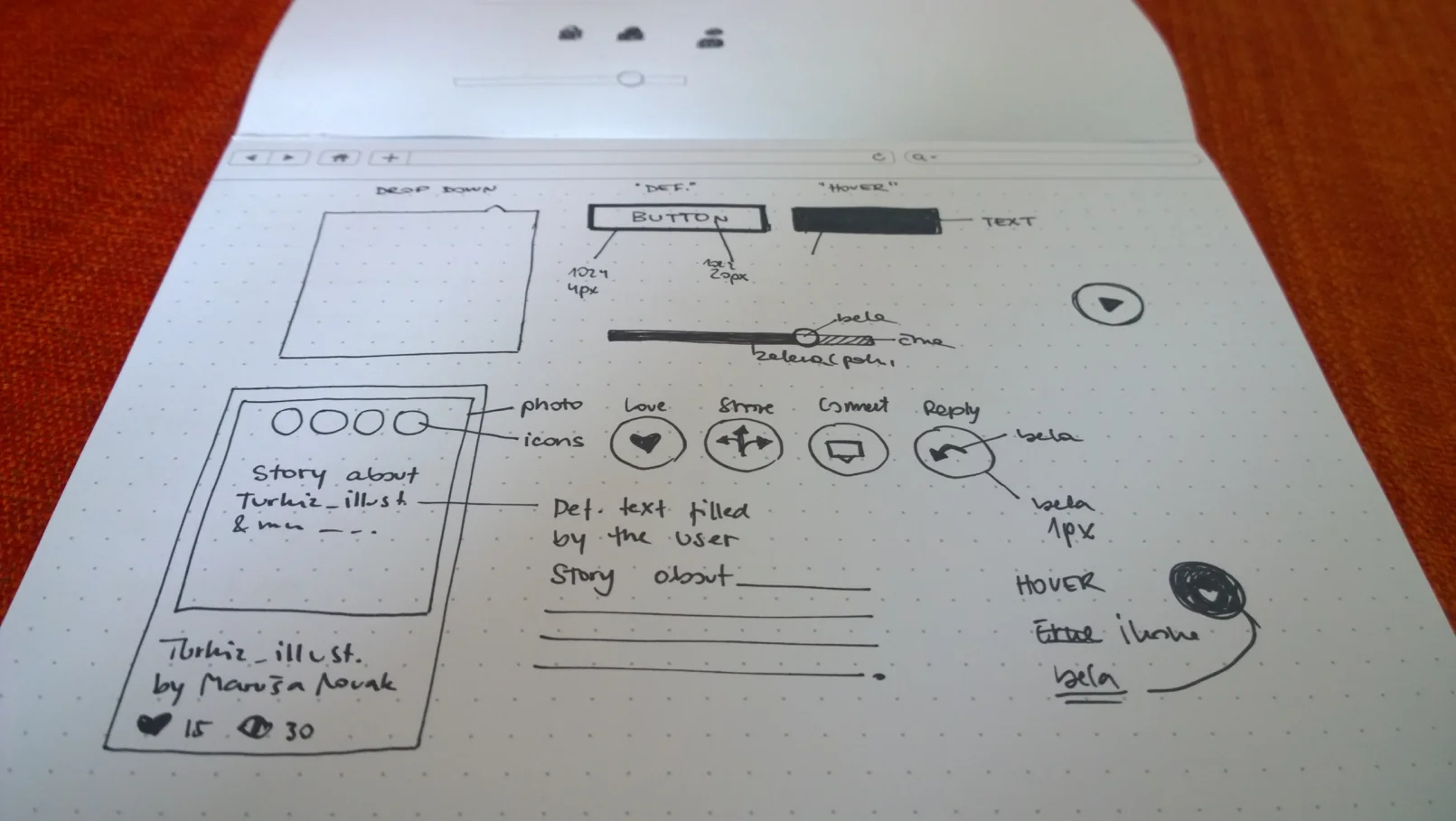 Mobile mockups