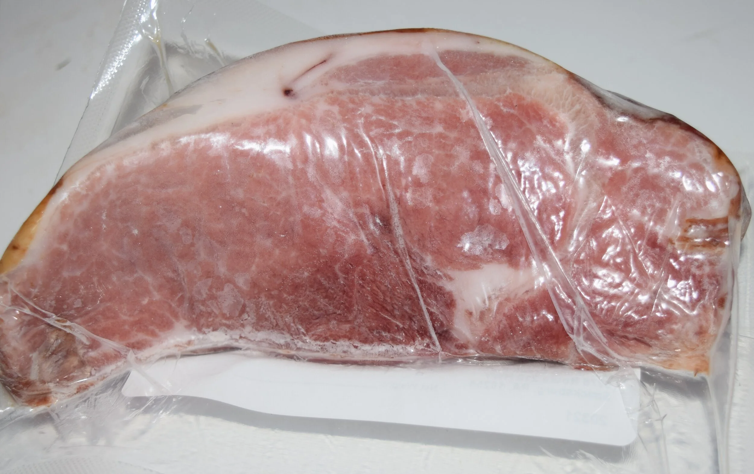 Pre-packaged Pork Bacon, Smoked Canadian Ends from Mahoning Creek Farm in Smicksburg, PA.