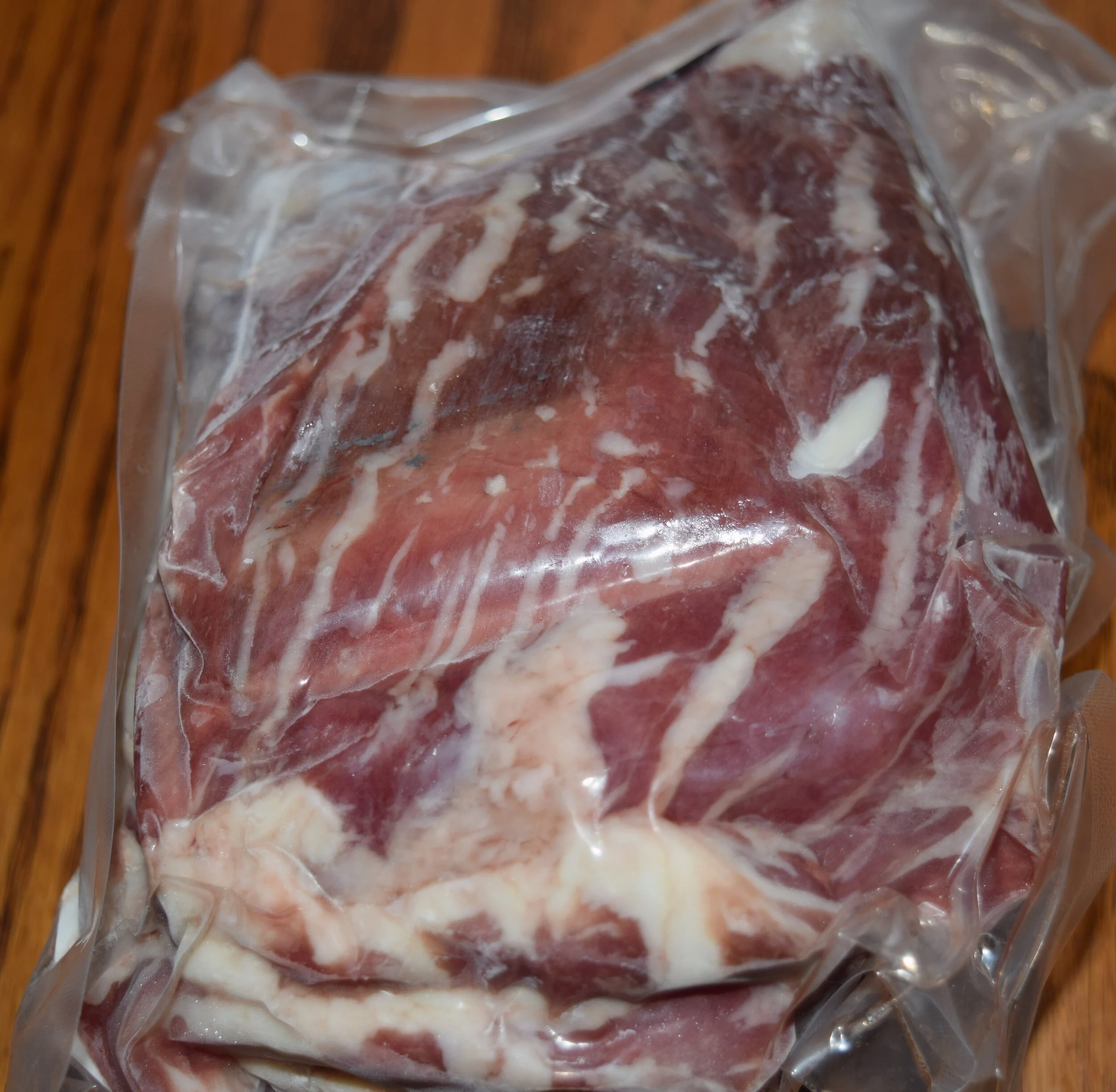 Pre-packaged Angus Steak, Skirt from Mahoning Creek Farm in Smicksburg, PA.