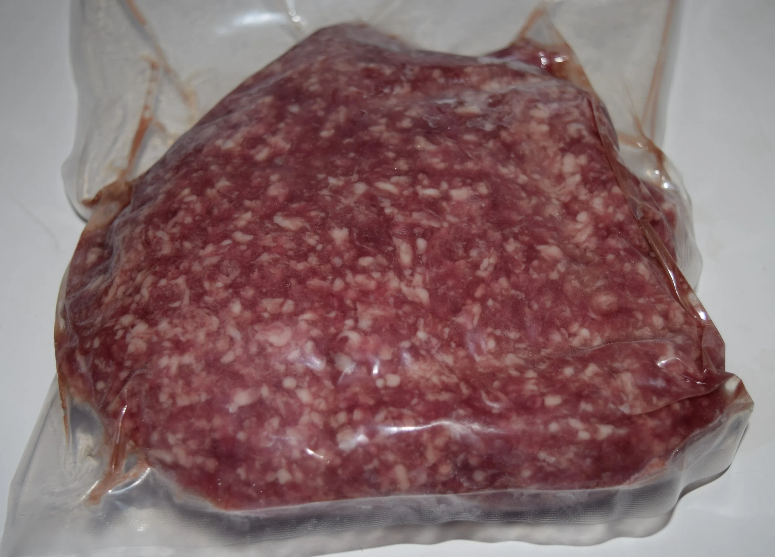 Pre-packaged Lamb Ground Meat from Mahoning Creek Farm in Smicksburg, PA.