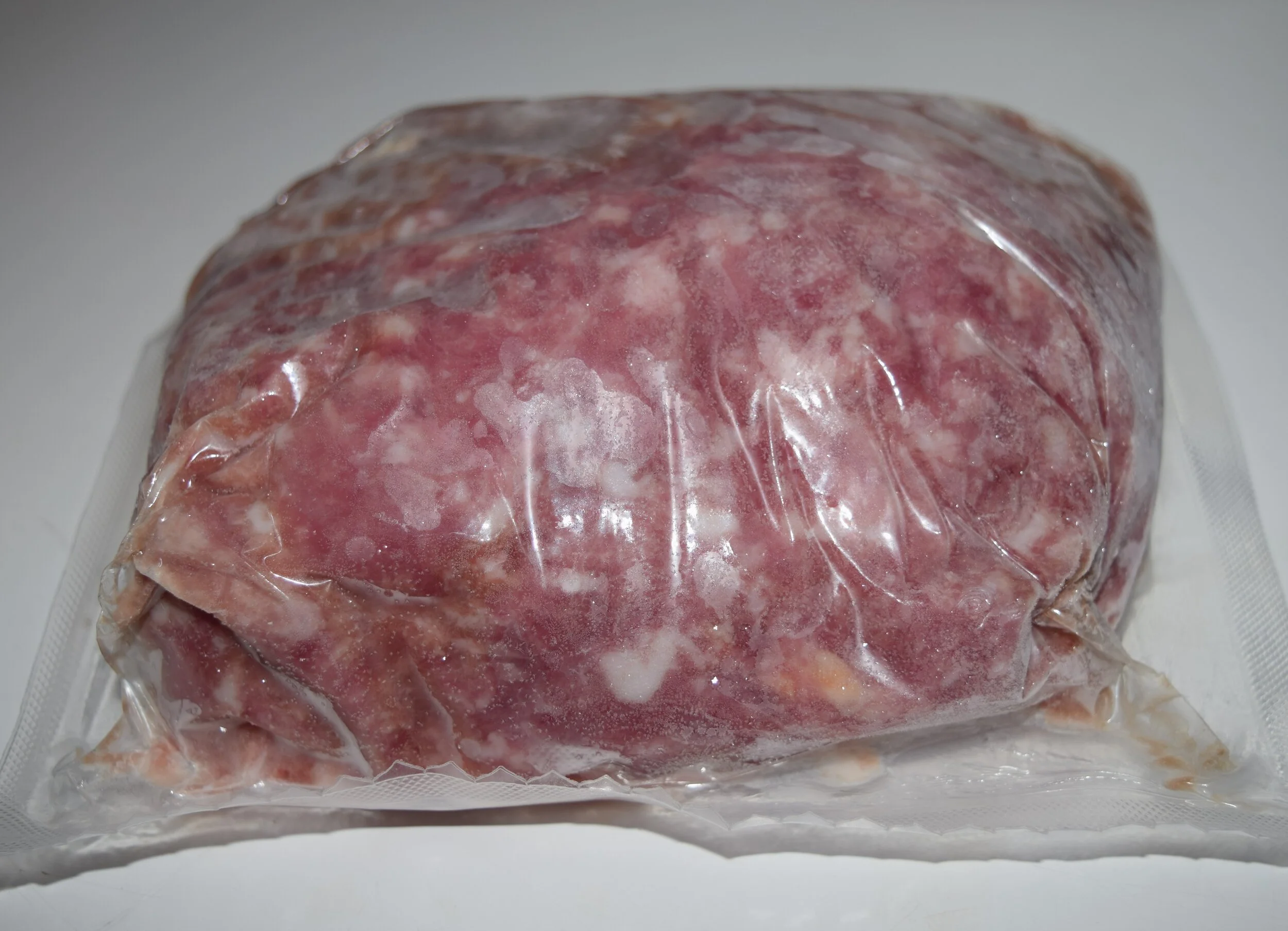 Pre-packaged Pork Ground from Mahoning Creek Farm in Smicksburg, PA.