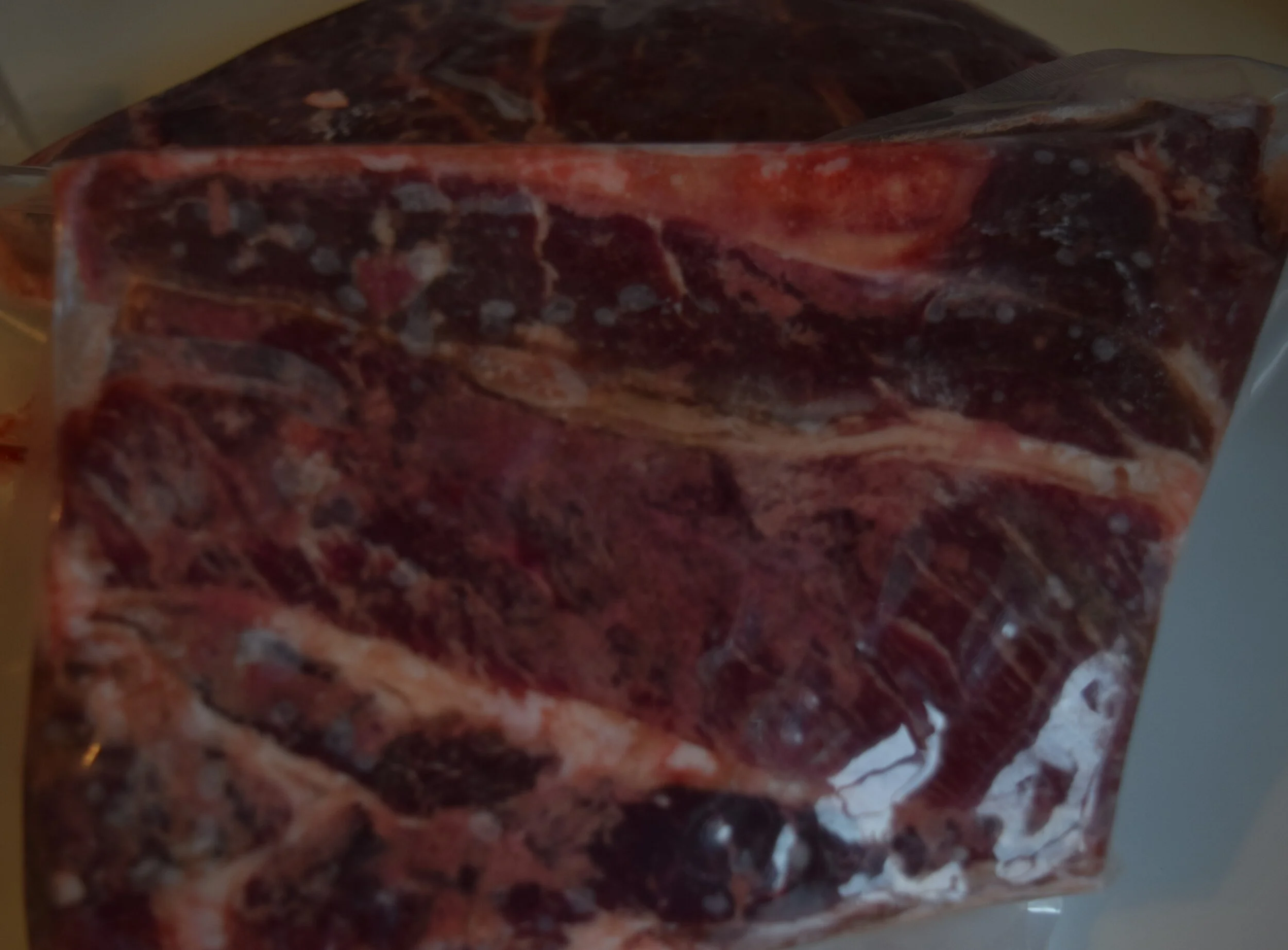 Pre-packaged Angus Roast, Chuck from Mahoning Creek Farm in Smicksburg, PA.