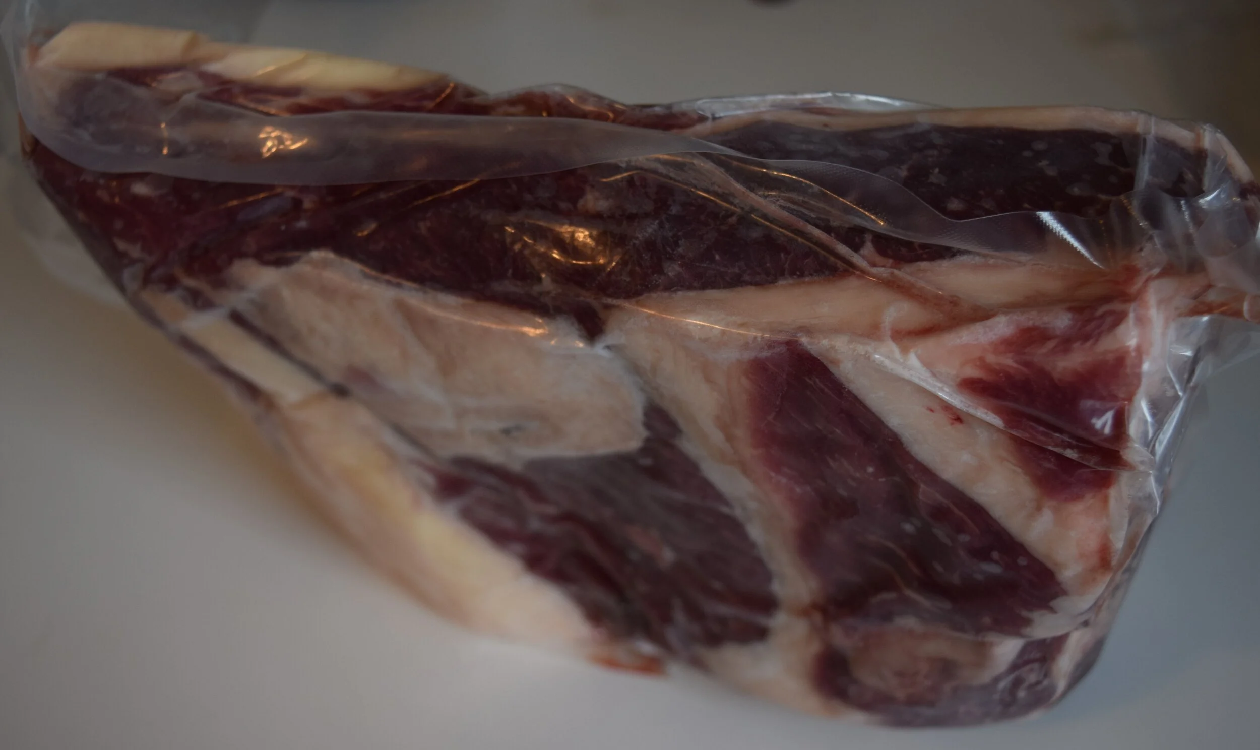 Pre-packaged Angus Roast, Brisket from Mahoning Creek Farm in Smicksburg, PA.