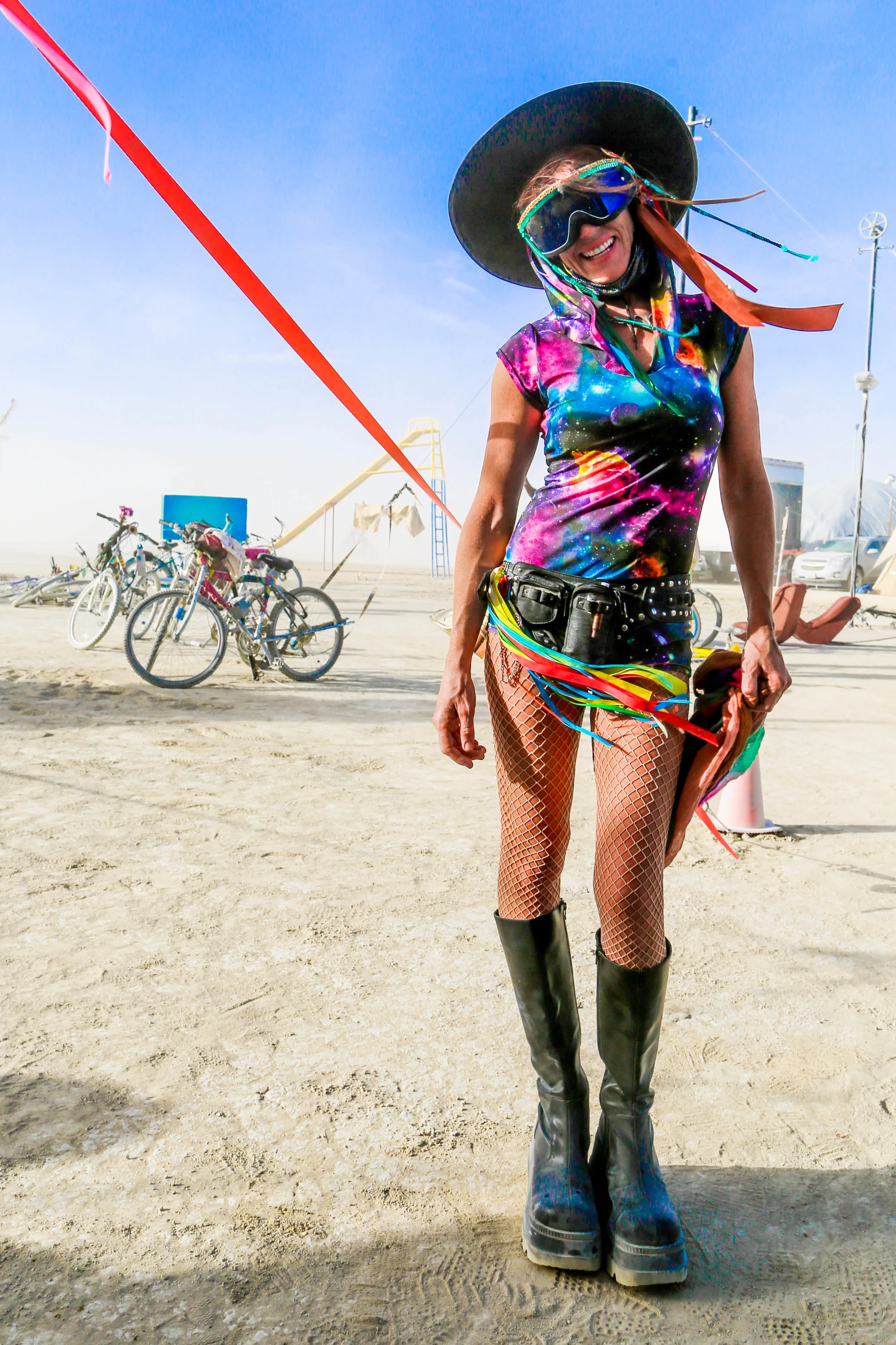 It’s hard to get to Burning Man, it’s hard to be there, and it’s hard to return to the default world when it’s over.