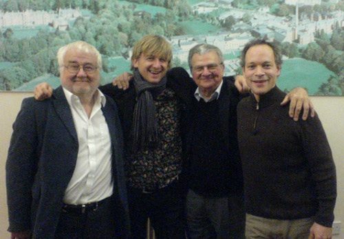 l-r John Horler, CG, Allan Ganley, Alec Dankworth. Dorset 2007