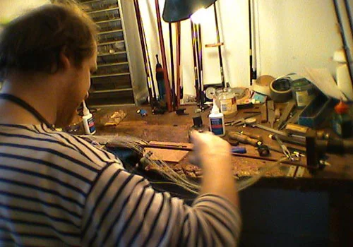 Peter Oxley at the controls, Oxford, UK