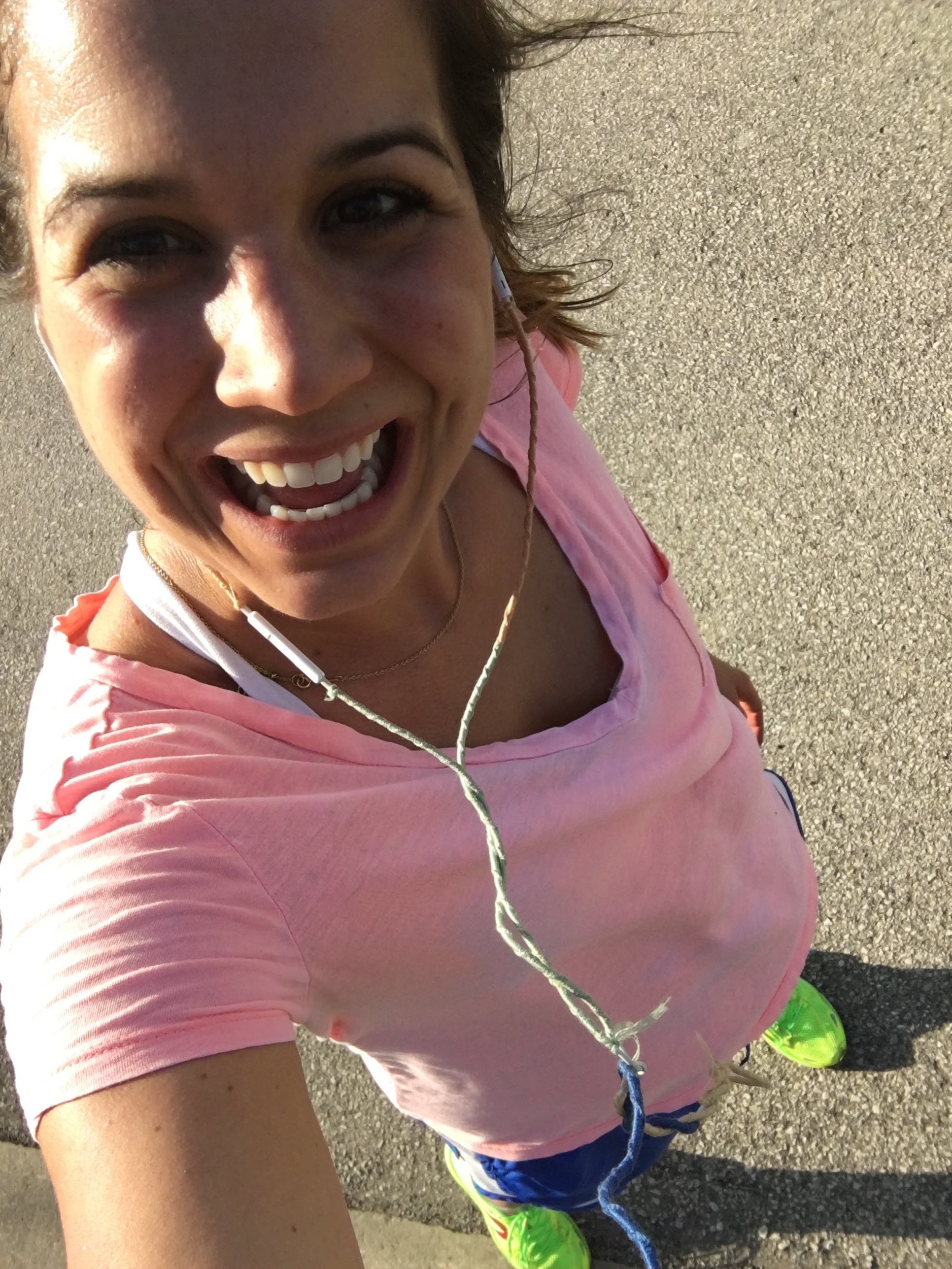 (that post workout glow, baby!)