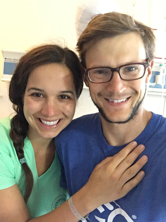 Our last day in the hospital. Was so happy to be leaving soon!