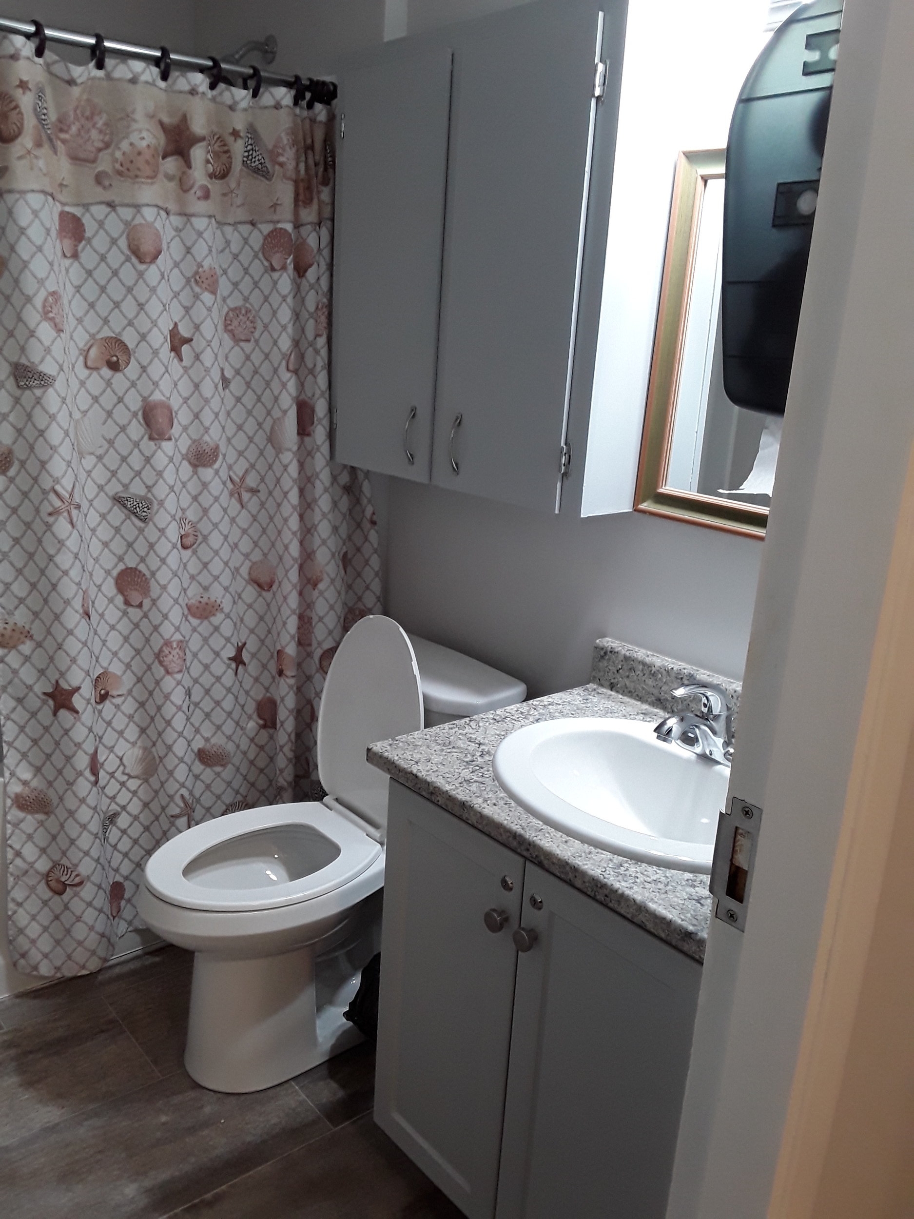 One of Two Shared Bathrooms