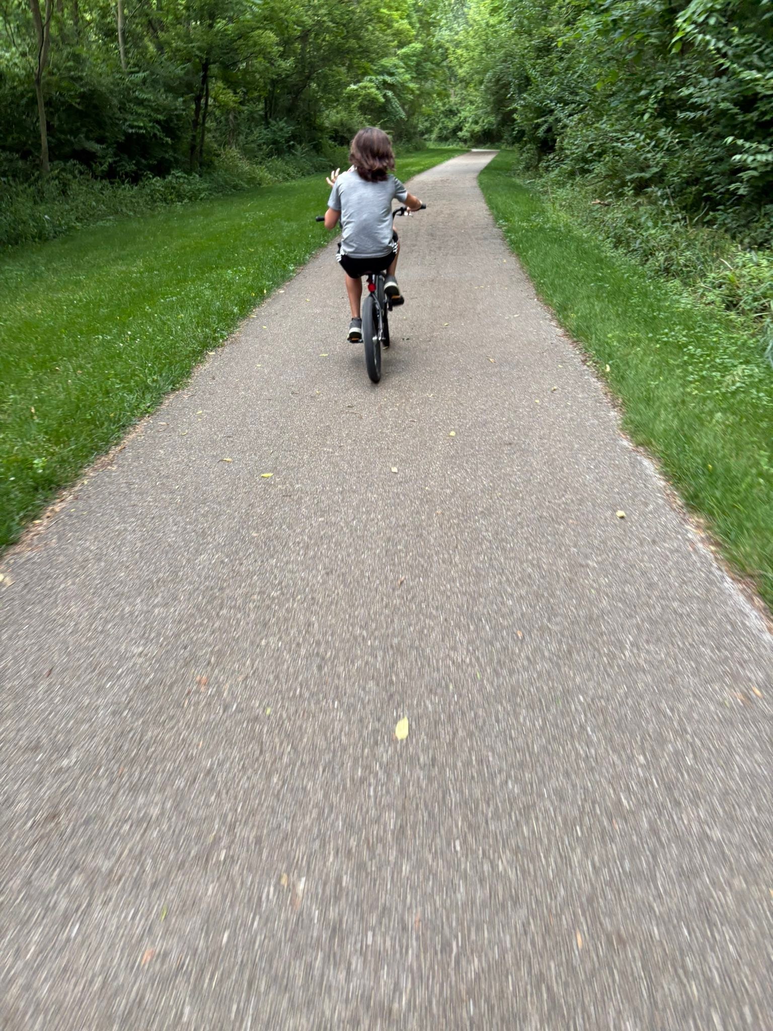 I had 3 wishes today. 
1. Spend quality time with my wife and kids.
2. Eat at Potbelly.
3. Surround myself with nature. 🌲🌲🌲
All my wishes came true!  However, what I pictured as a leisurely walk in the woods materialized as an intense 40-minute hi