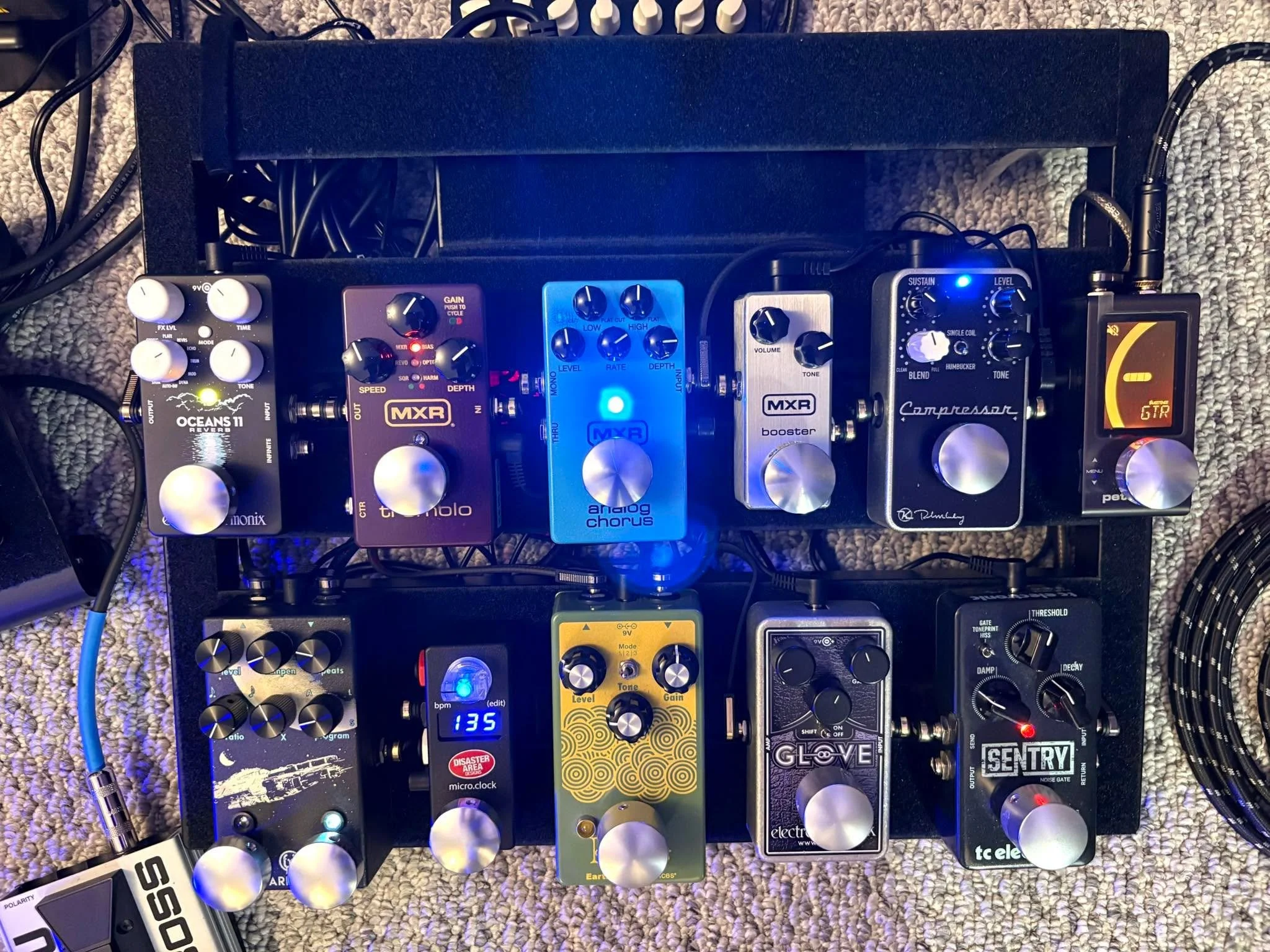 The latest pedal build.  Always a work in progress. #pedals #guitar #singersongwriter #recording