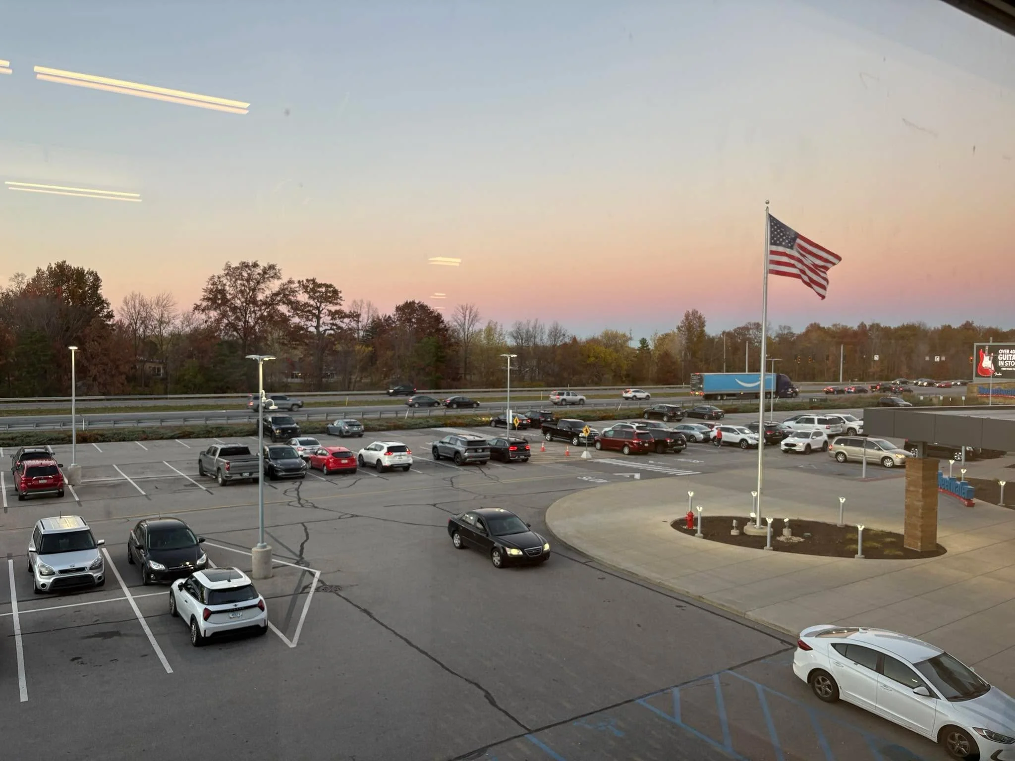 5:39 pm and the sun is already going down.  How&rsquo;s everyone adjusting? #DaylightSavingTime