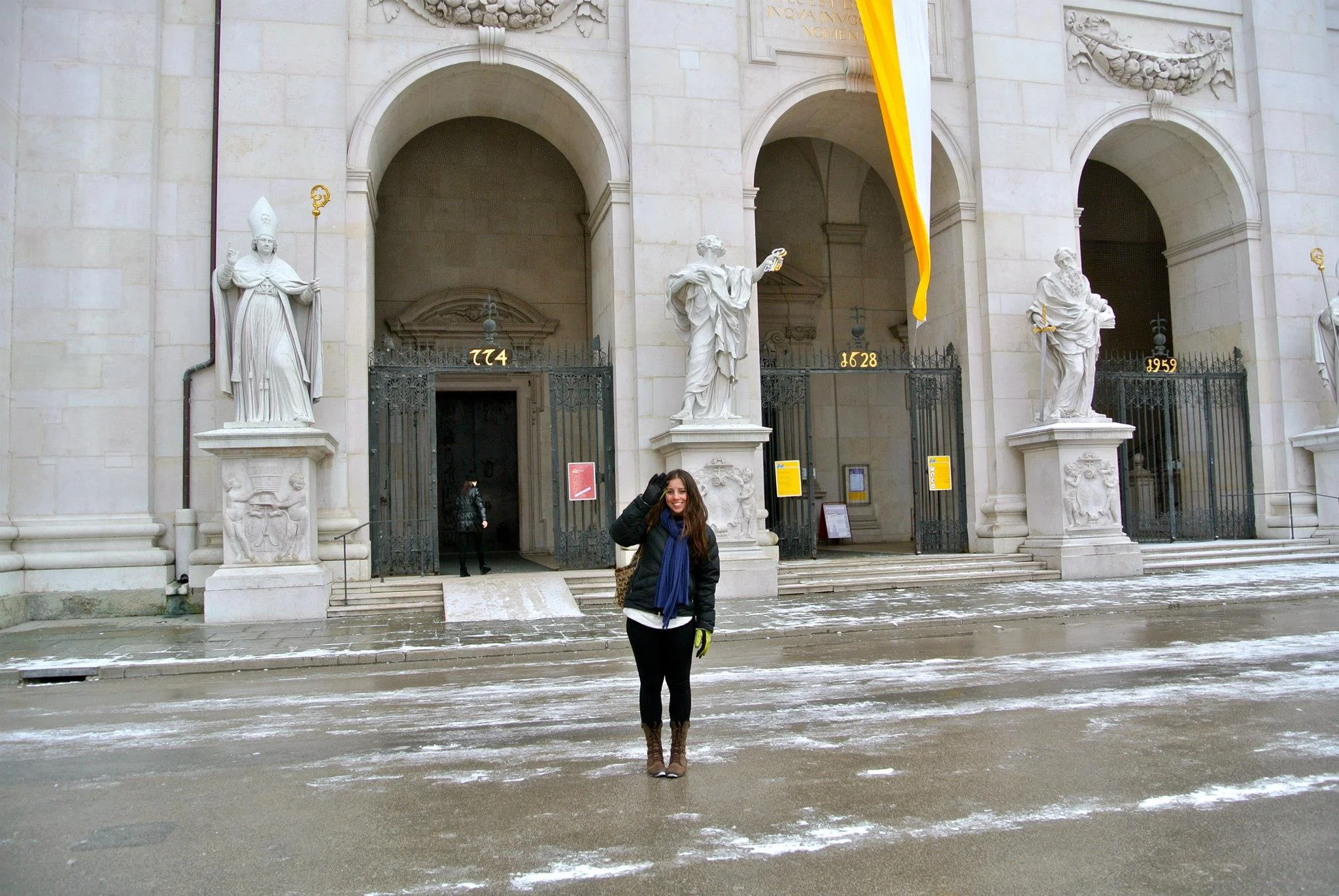 The steps of Fortress Hohensalzburg - Salzburg, Austria (3/2013)
