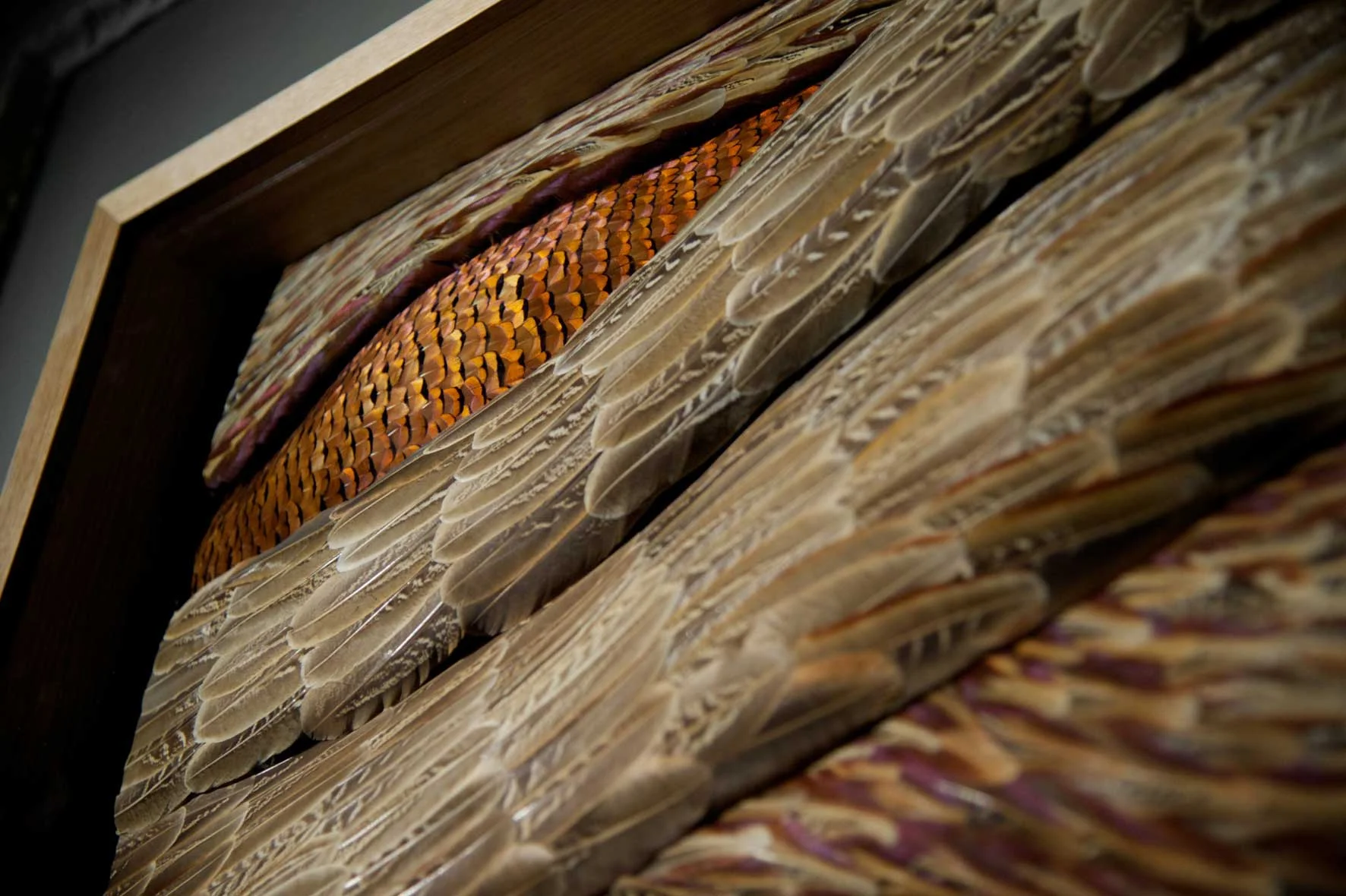 Spate (detail), Kate MccGwire, 2015 - Photo JP Bland