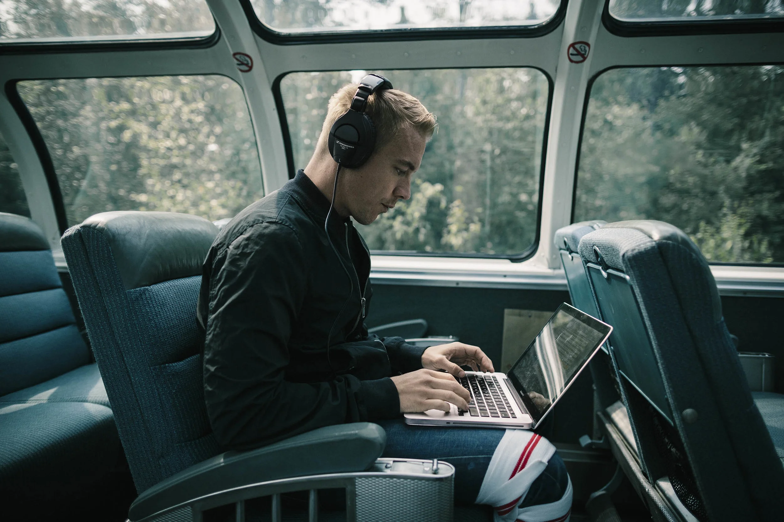 Diplo in the 2013 Full Flex Express in Canada