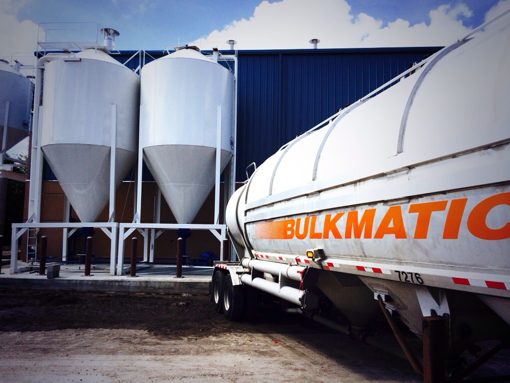 Our first grain delivery!