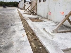 Trench drain, coming soon!