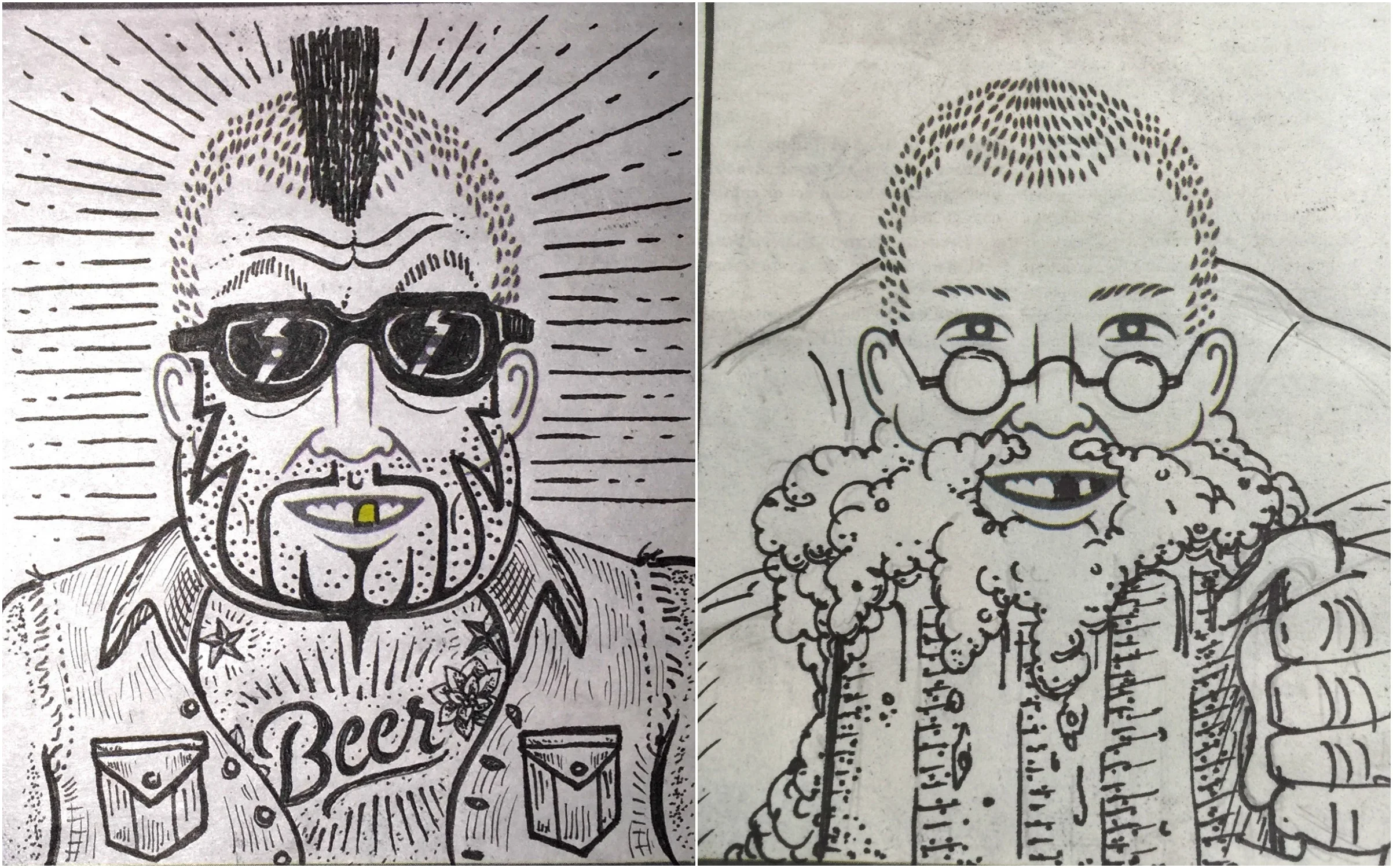Honorable mentions (from left to right): Conrad Garner and Christian Dyer.