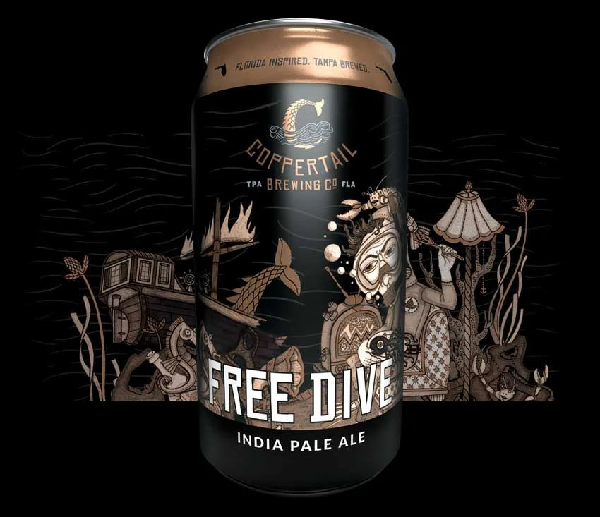 Free Dive Coppertail Brewing Co