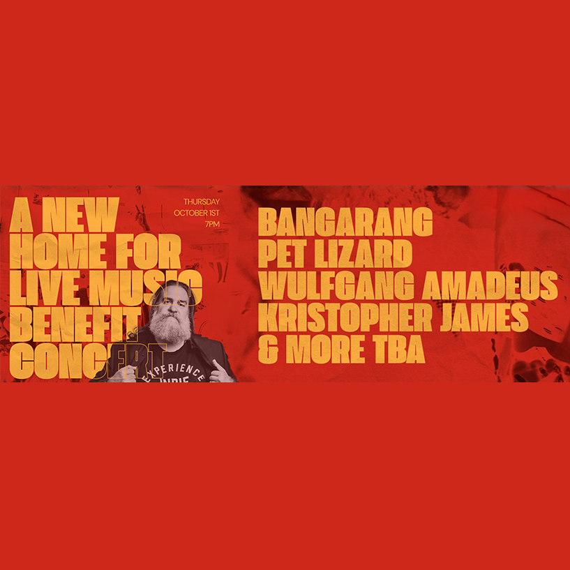 A New Home For Live Music Benefit Concert