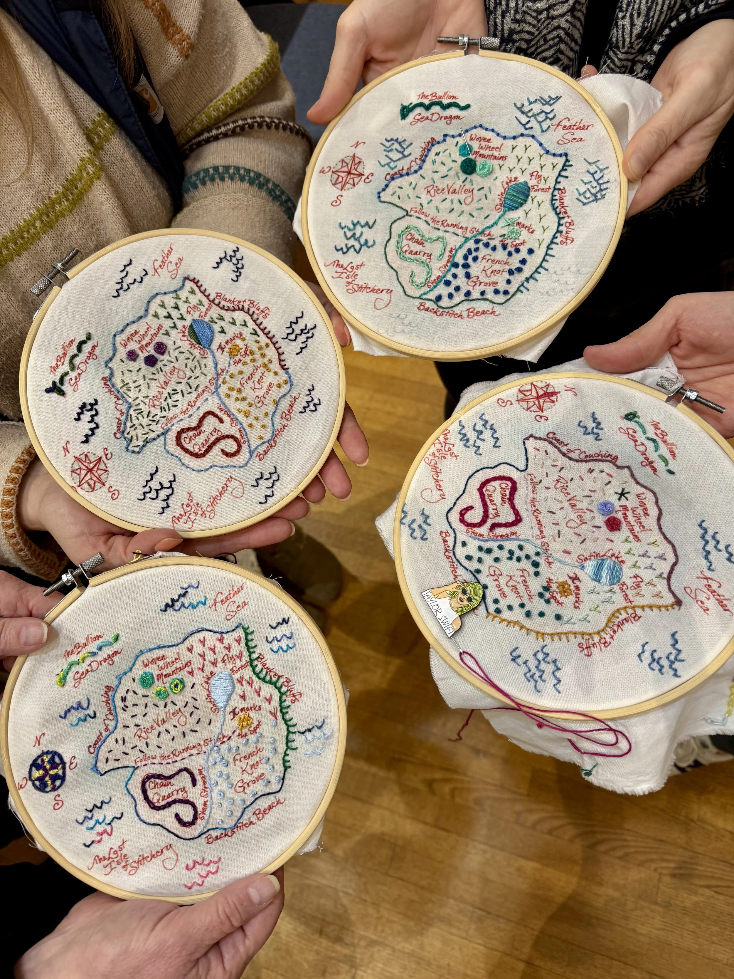 Intro to Embroidery at CCAC - 3 of 3  