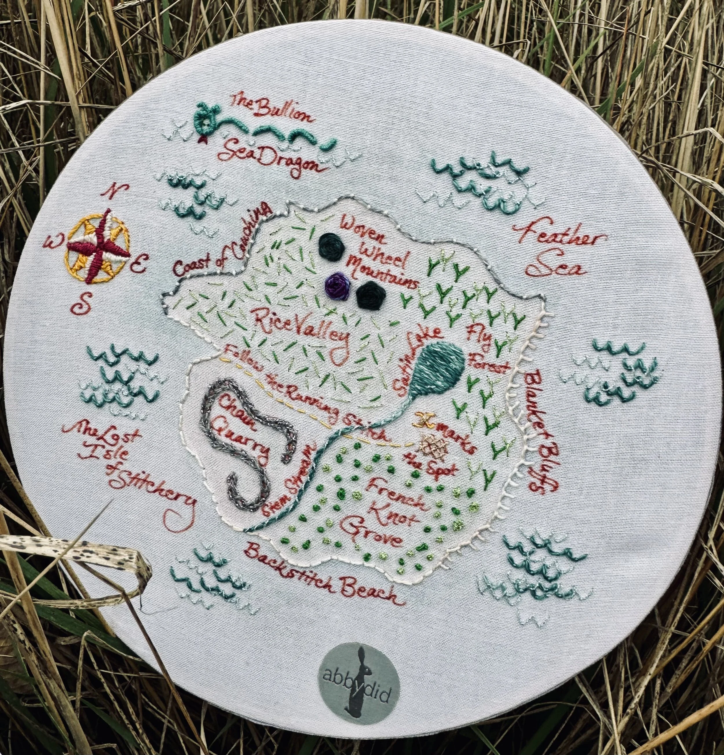 Intro to Embroidery - Lost Isle of Stitchery