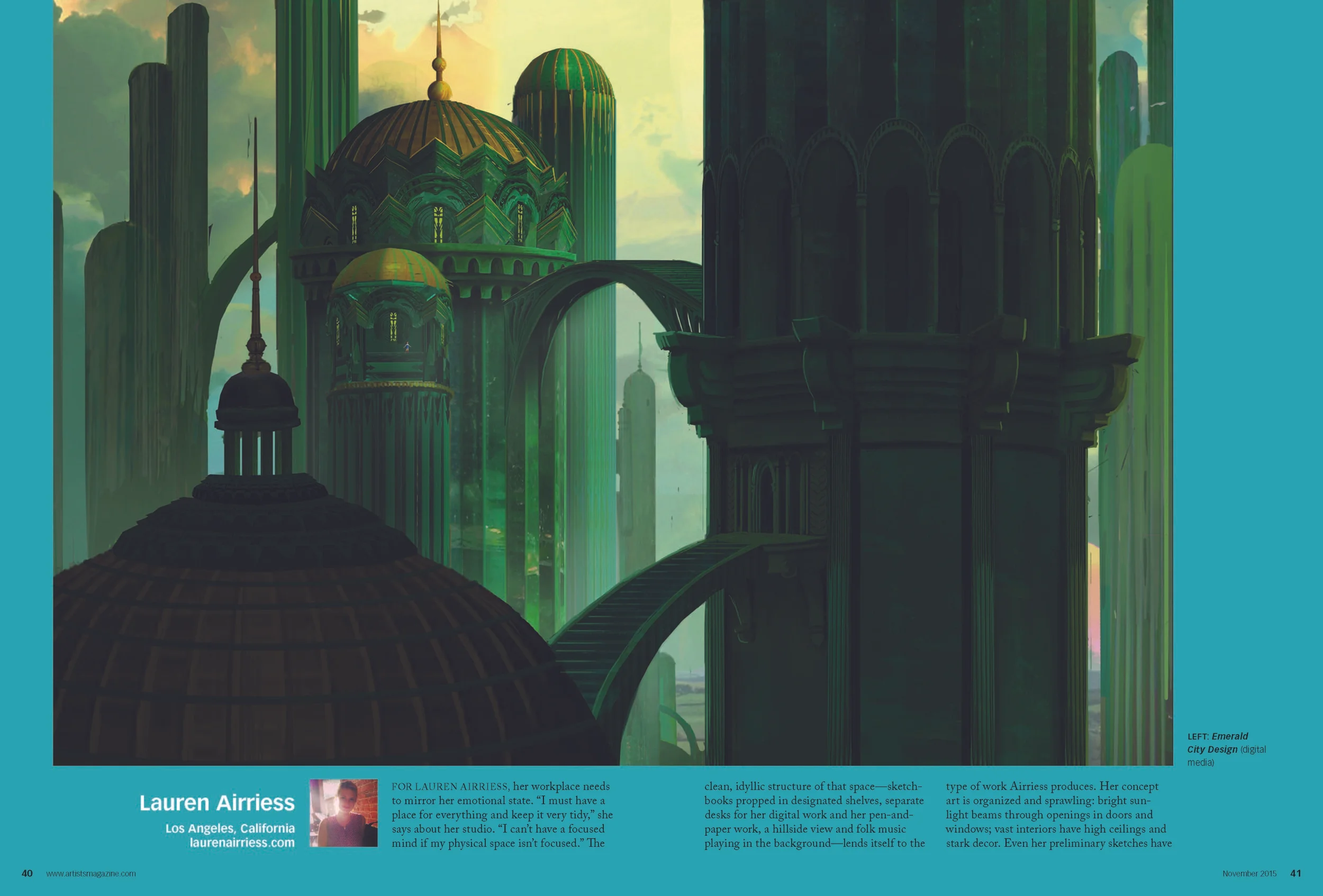 Concept art feature cont'd