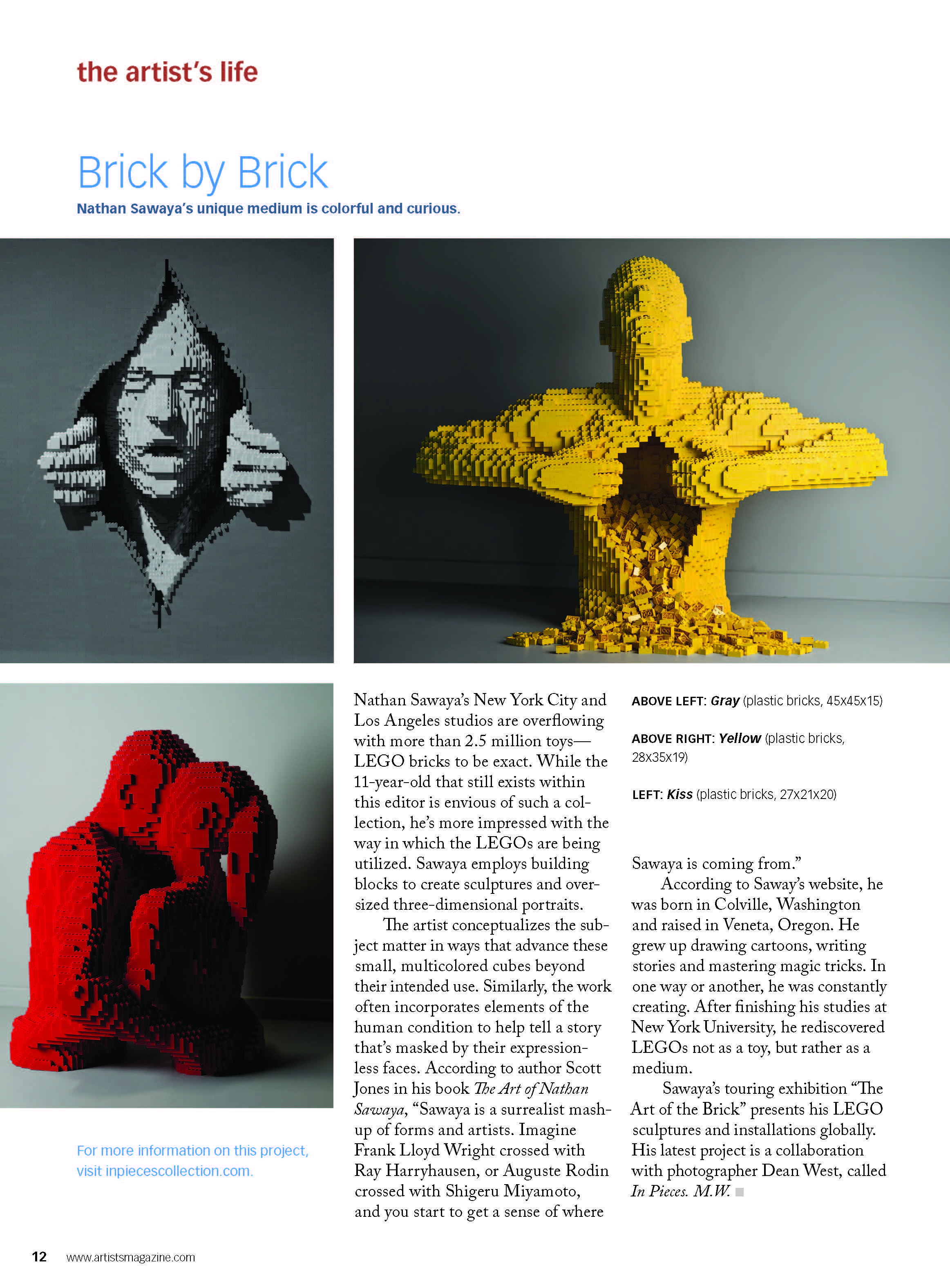 January/February 2016 Artist Life Column (3/3)