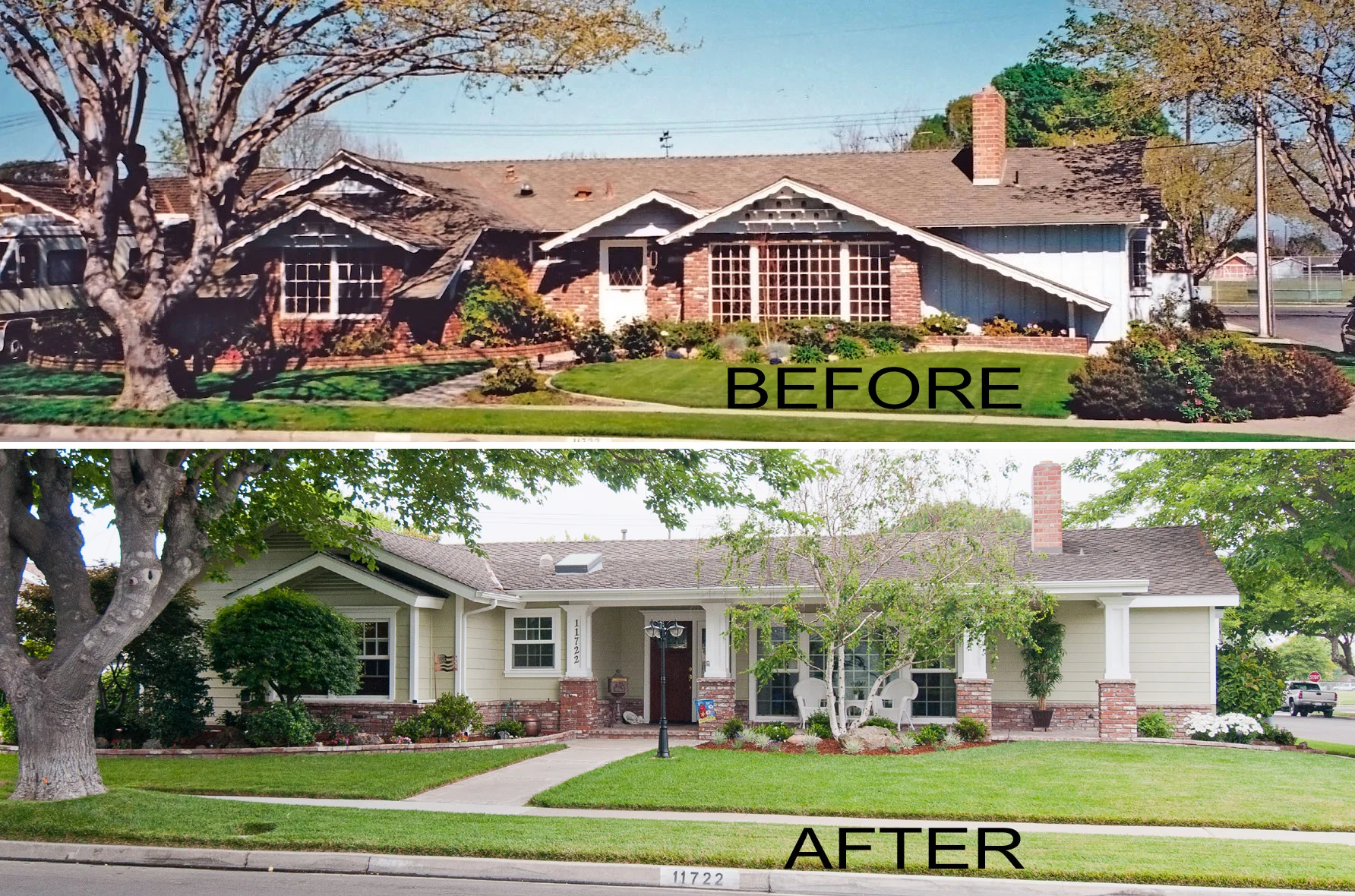before & after photos