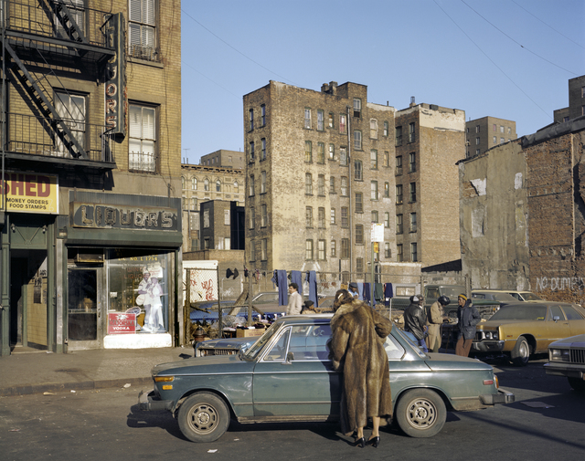 "Houston Street, 1980" from the series Time and Space on the Lower East Side 1980 + 2010