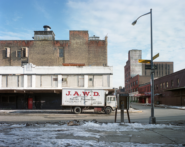 "Washington and Little West 12th Street, 1985" from the series Metamorphosis: Meatpacking District 1985 + 2013