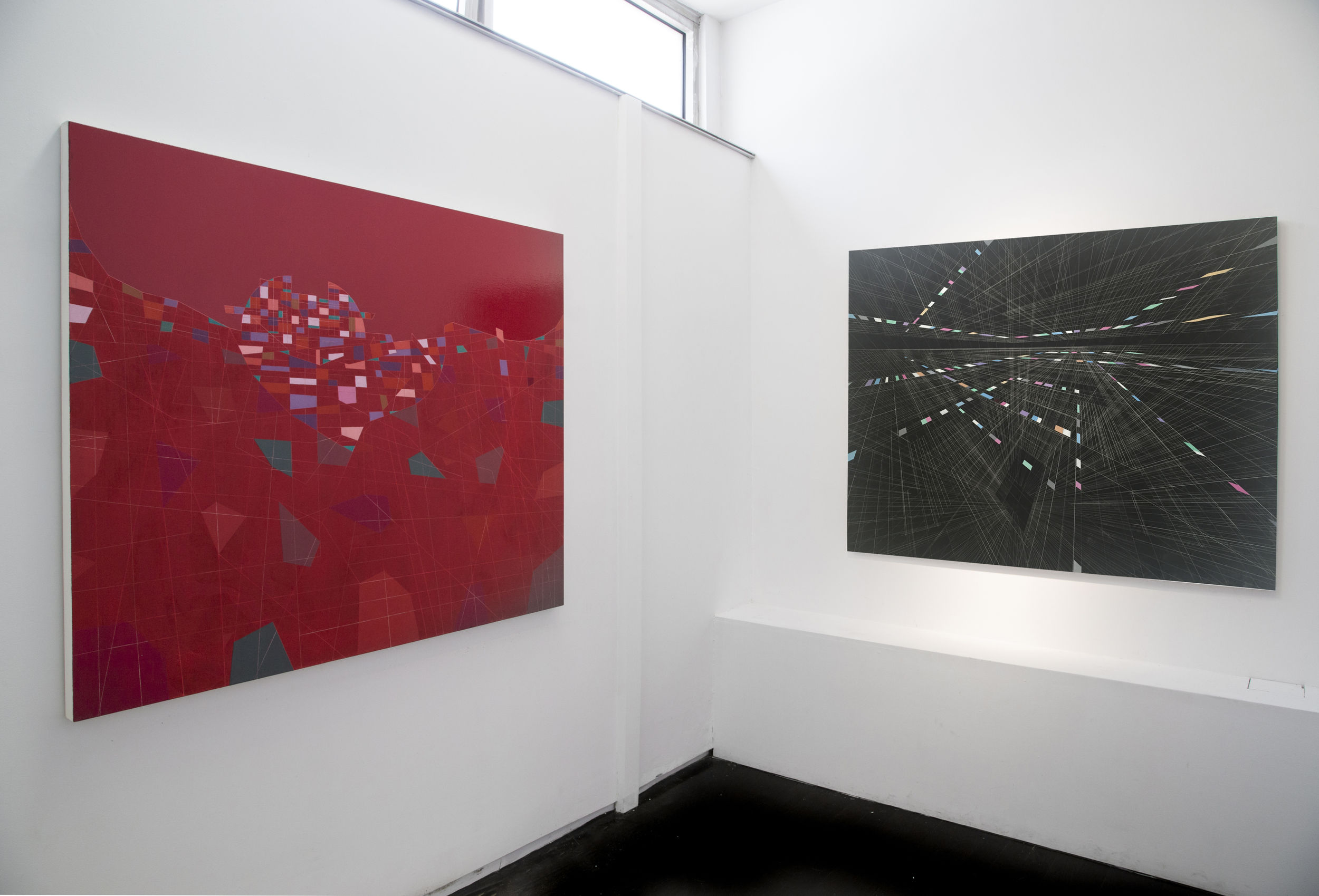 "Steven MacIver: Linear Landscapes" at Dillon Gallery, 2015